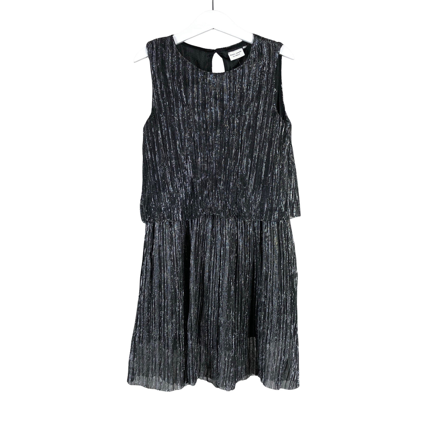 Unisex Name It - Party dress, size 128 - 134 - Silver (1)