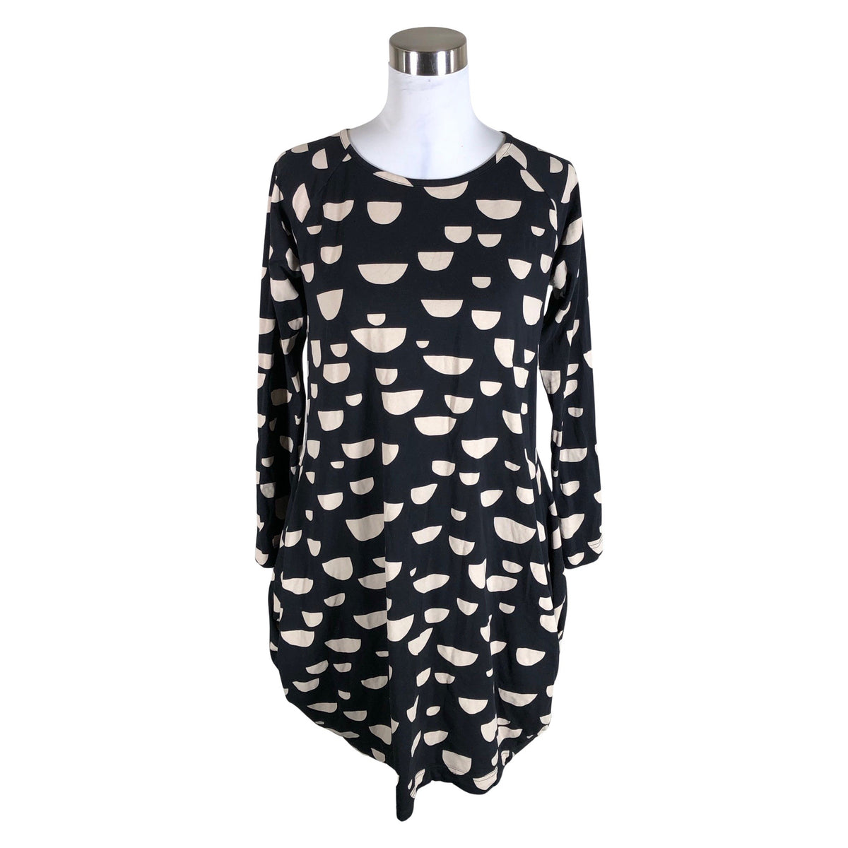 Unisex Papu - Tricot dress, size 38 - Black (1)