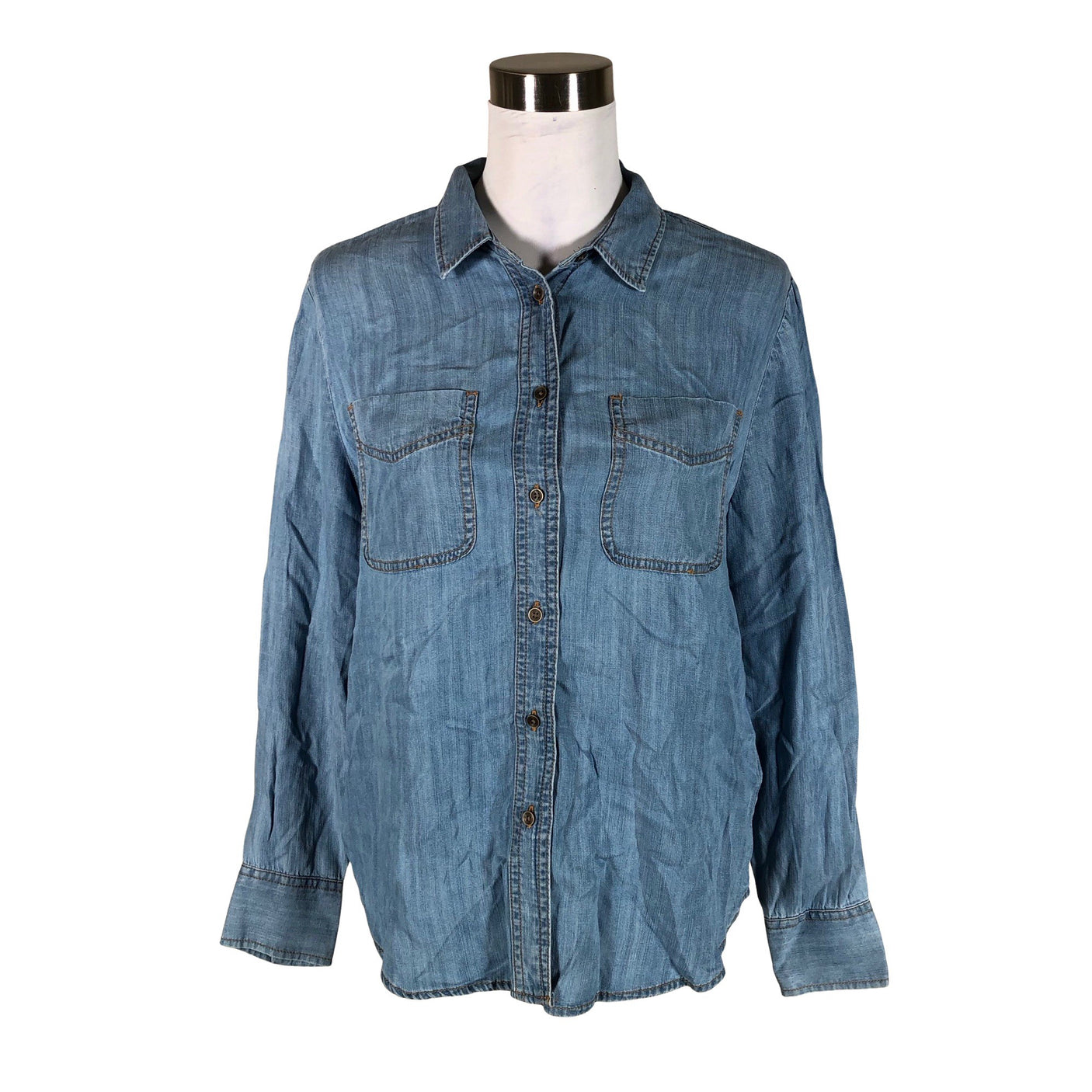 Unisex Marks&Spencer - Denim shirt, size 38 - Blue (1)