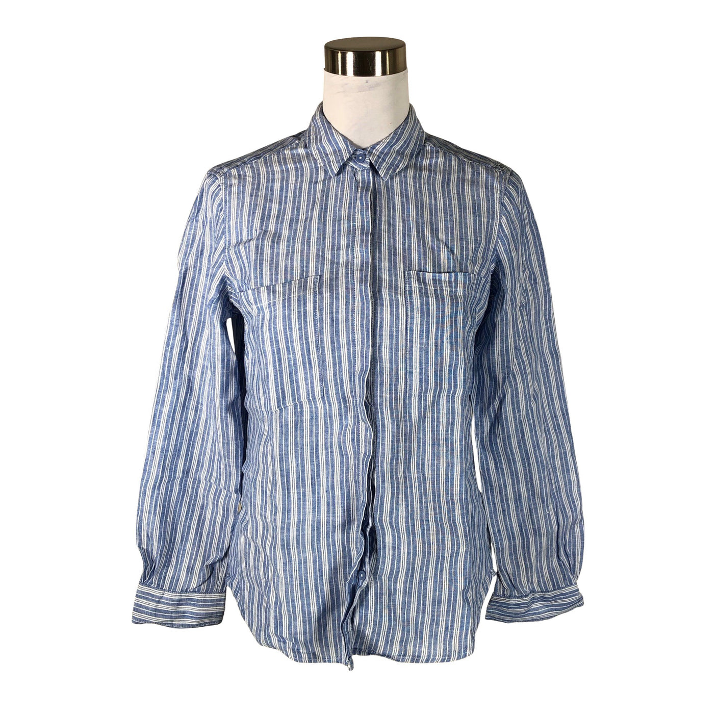 Unisex Essentials Collection by Marks & Spencer - Collared shirt, size 38 - Light blue (1)
