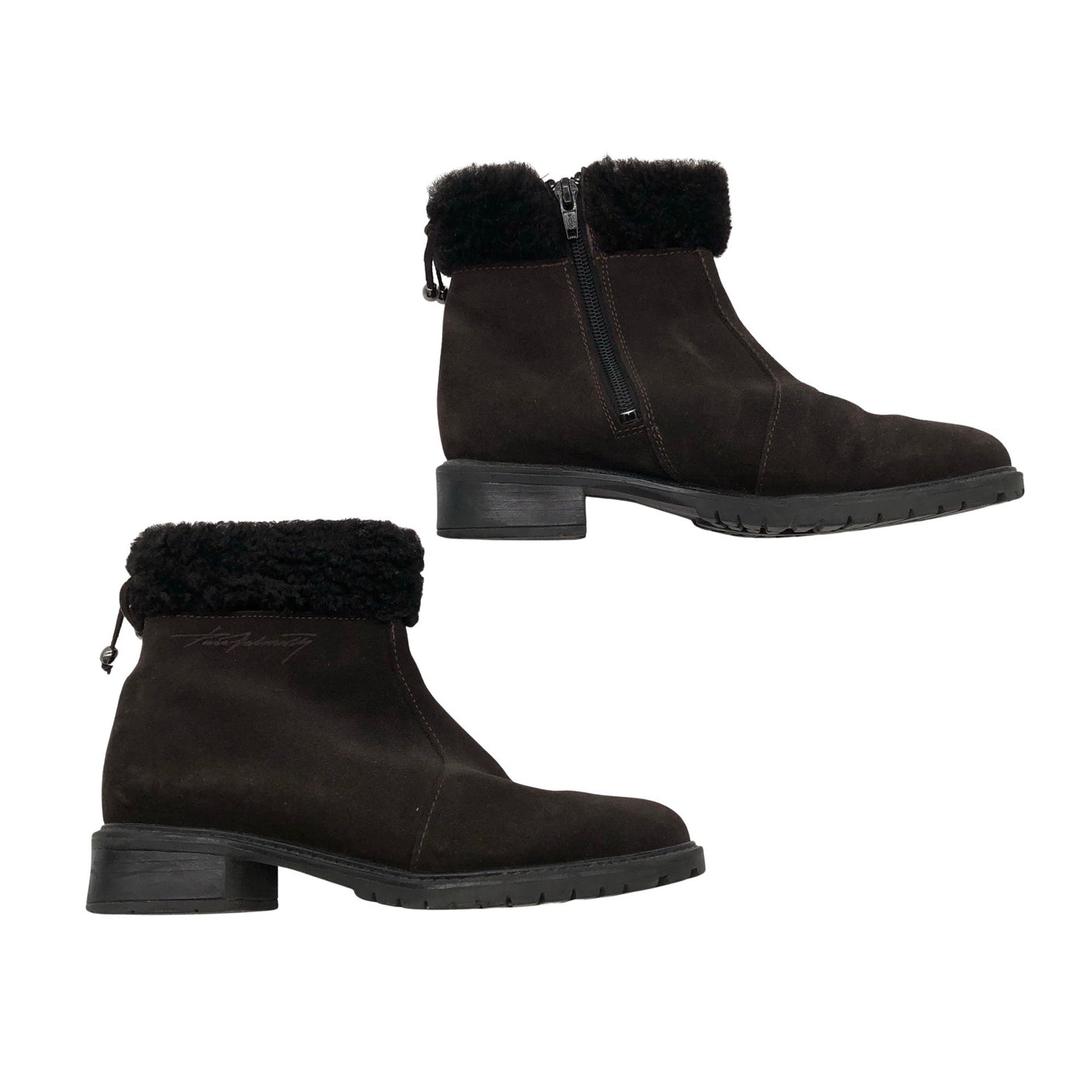 Unisex Pertti Palmroth - Ankle boots, size 36 - Brown (1)