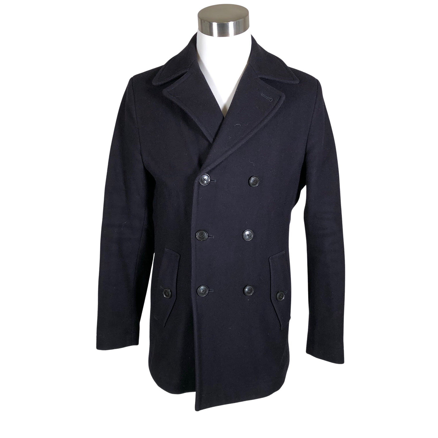 Unisex Tommy Hilfiger - Wool coat, size M - Blue (1)