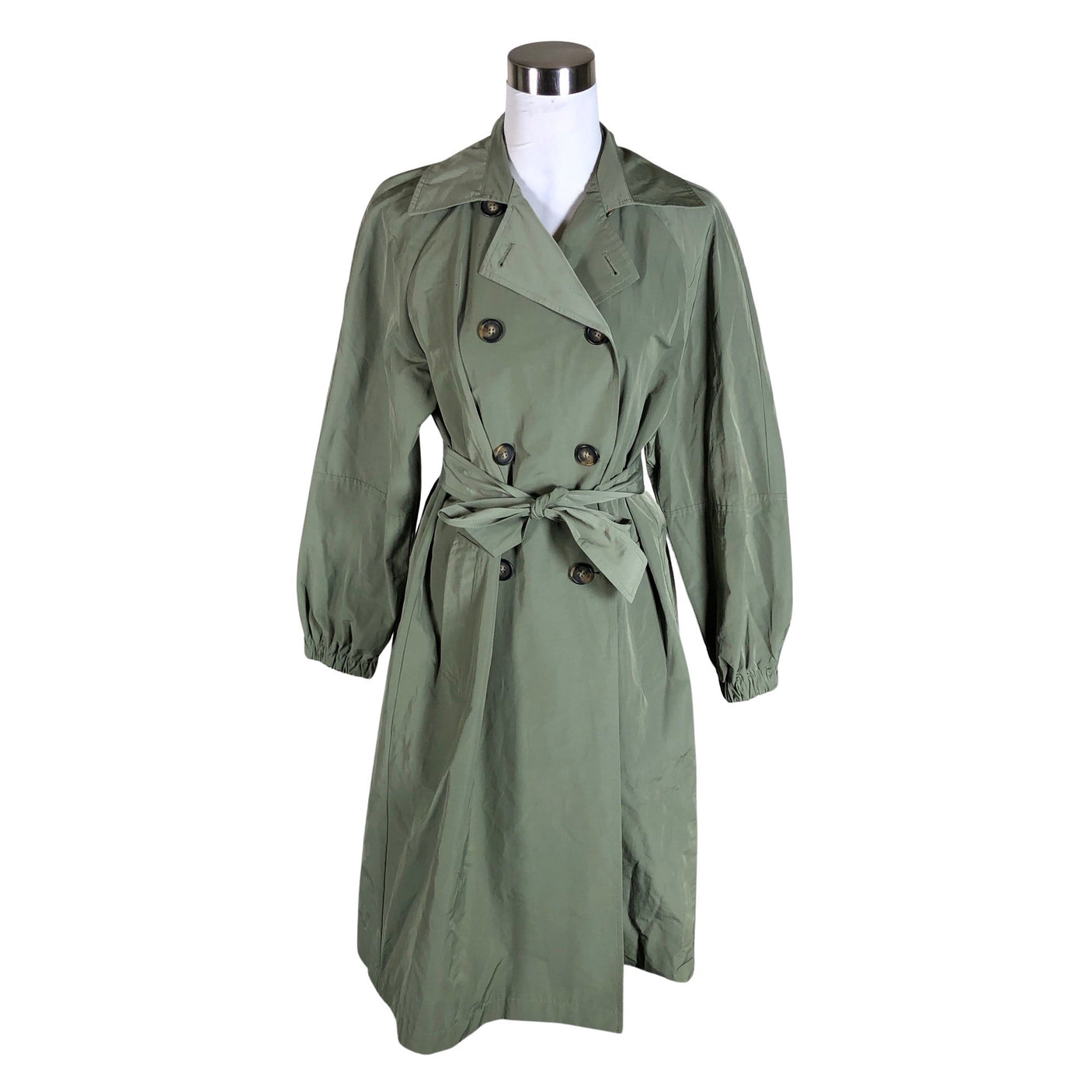 Unisex Manuela Conti - Trench coat, size 38 - Green (1)
