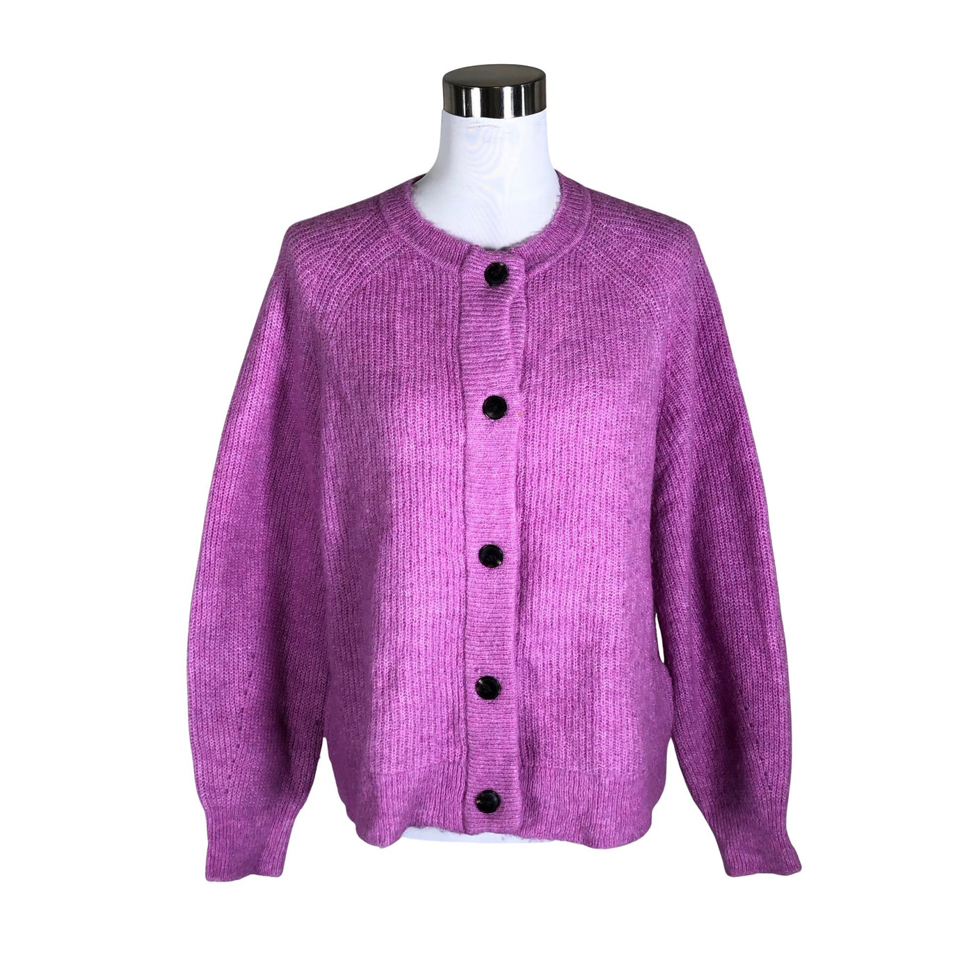Unisex Selected - Cardigan, size 40 - Violet (1)