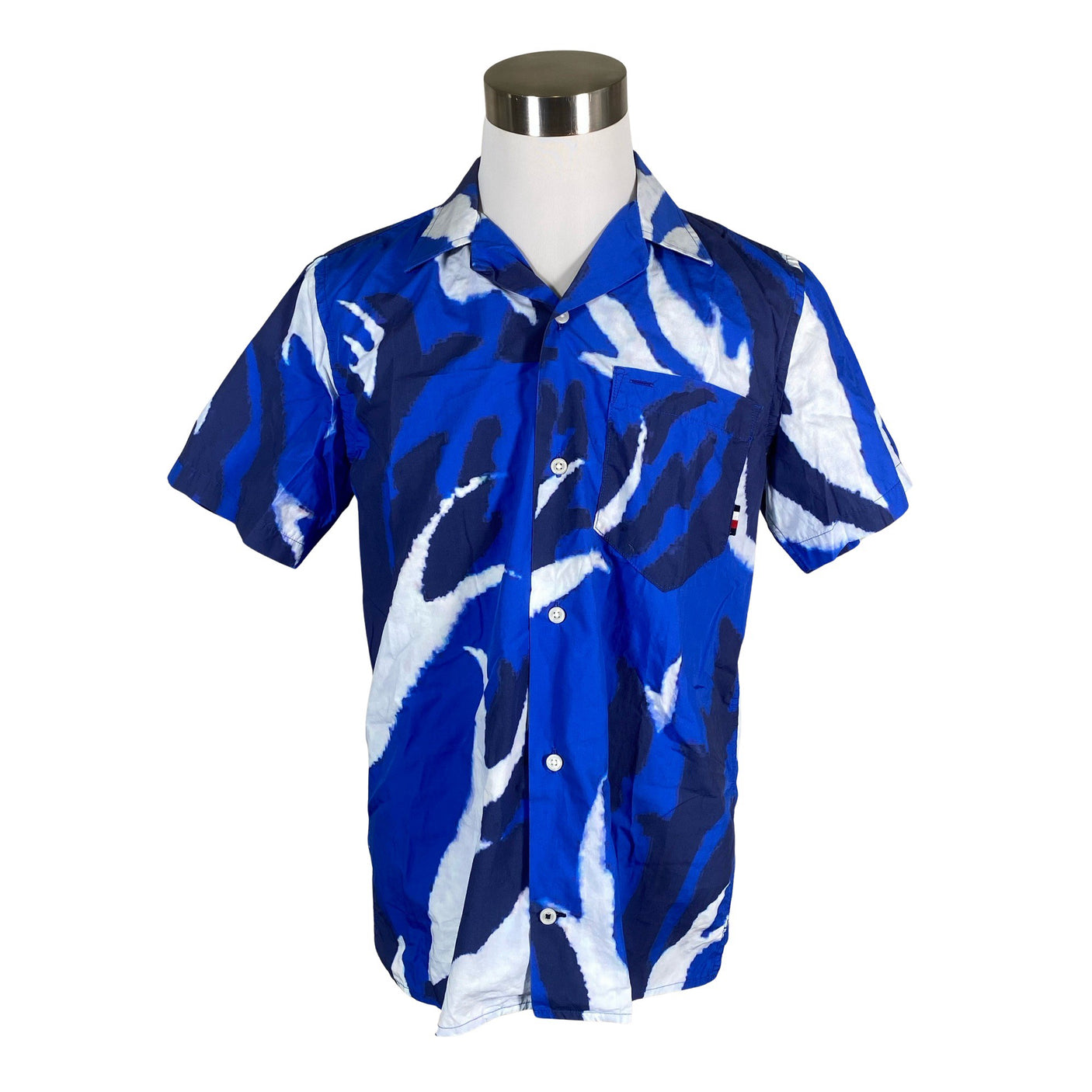 Unisex Tommy Hilfiger - Collared shirt, size M - Blue (1)