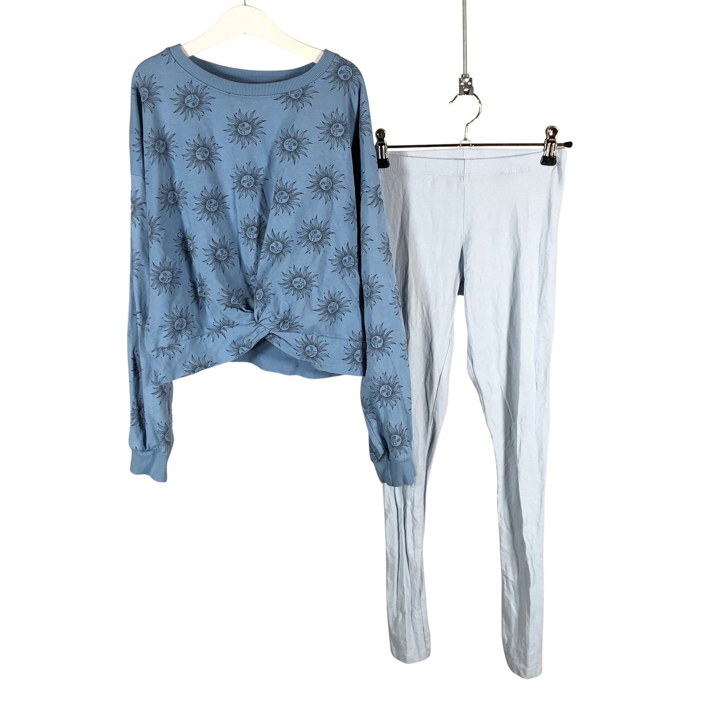 Unisex Lindex - Sweatshirt, size 140 - 146 - Light blue (1)