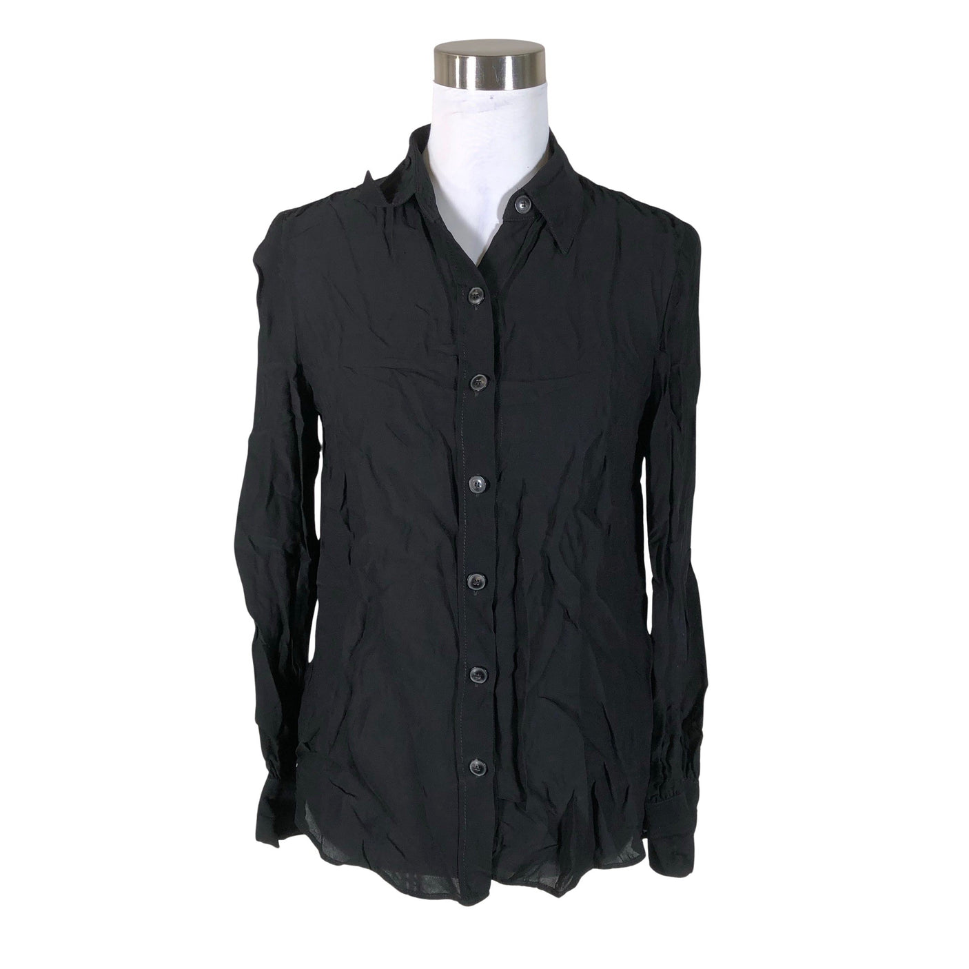 Unisex Massimo Dutti - Blouse, size 36 - Black (1)