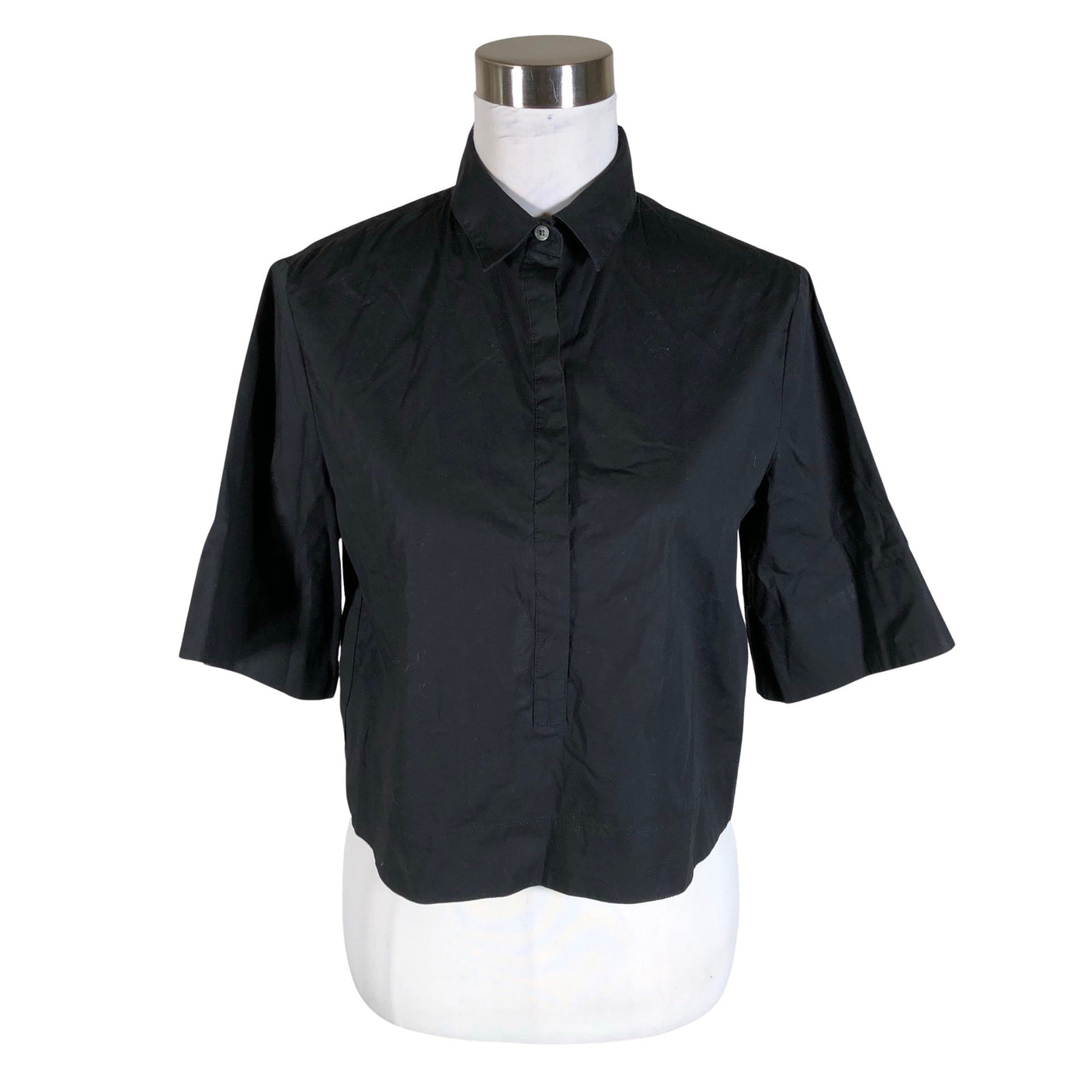 Unisex Banana Republic - Short-sleeved blouse, size 36 - Black (1)
