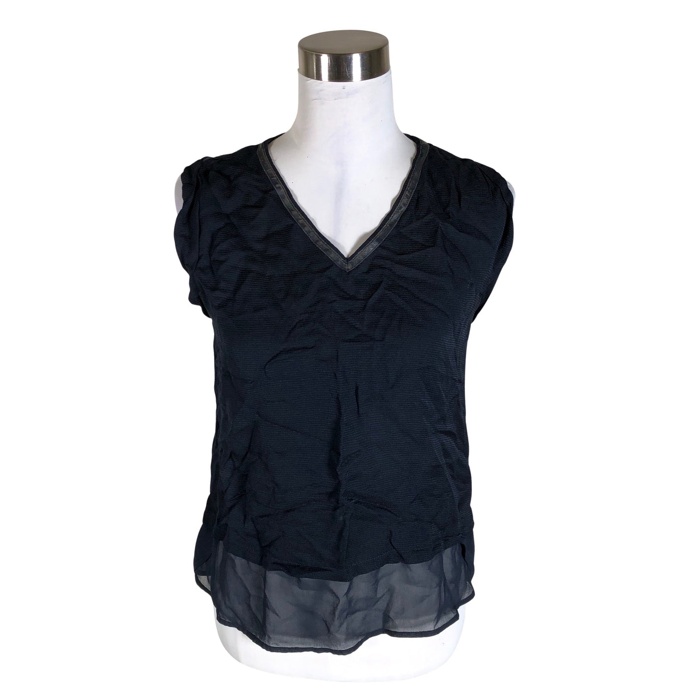 Unisex Massimo Dutti - Top, size 36 - Blue (1)