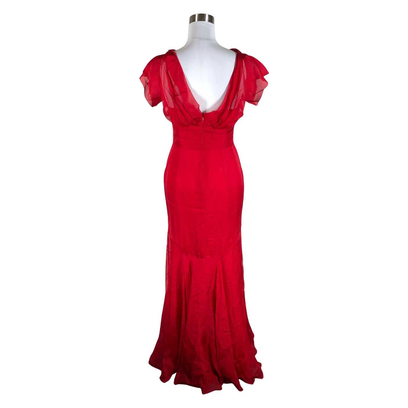 Unisex Purificación García - Party dress, size 38 - Red (2)