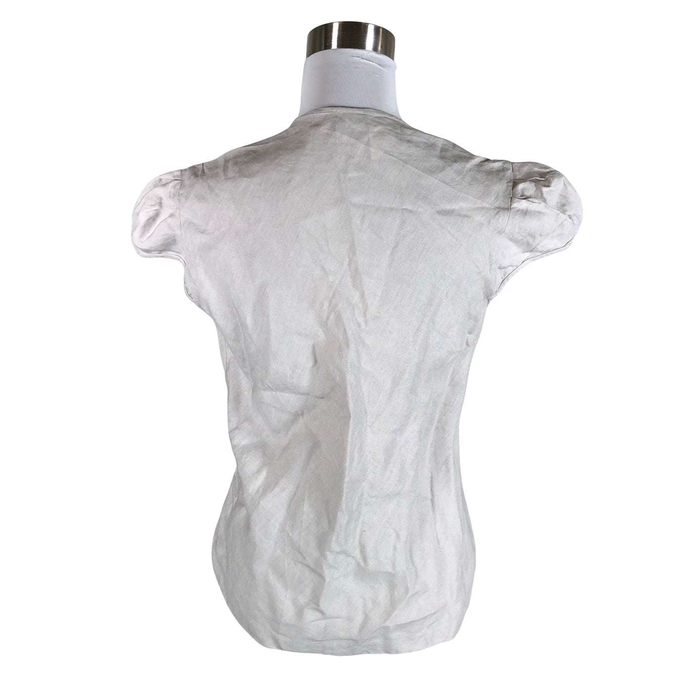 Unisex Fatima Rendas - Short-sleeved blouse, size 38 - Gray (2)