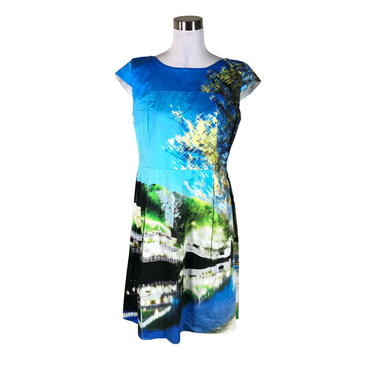 Unisex My Olsson - Dress, size 38 - Blue (1)