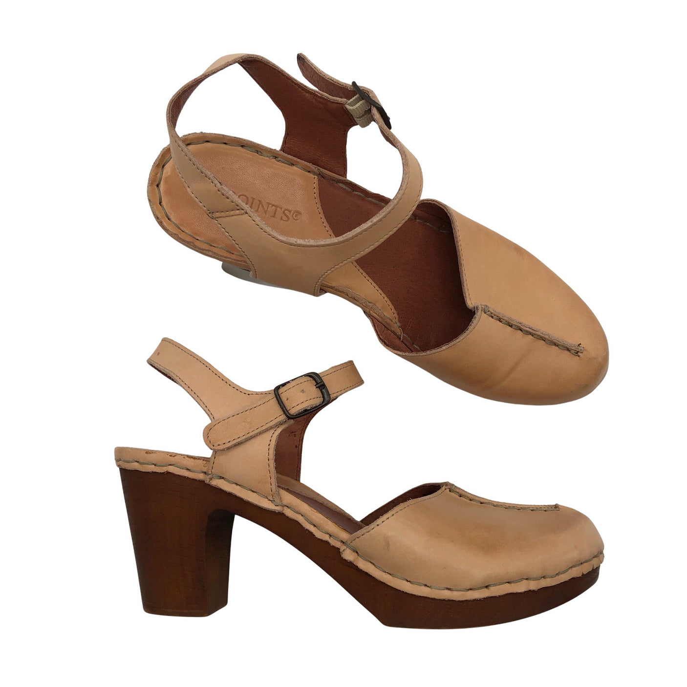 Unisex Ten Points - High heels, size 41 - Beige (1)