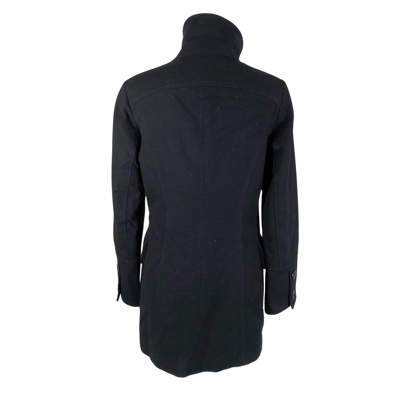 Unisex MasCara - Wool coat, size 40 - Black (2)