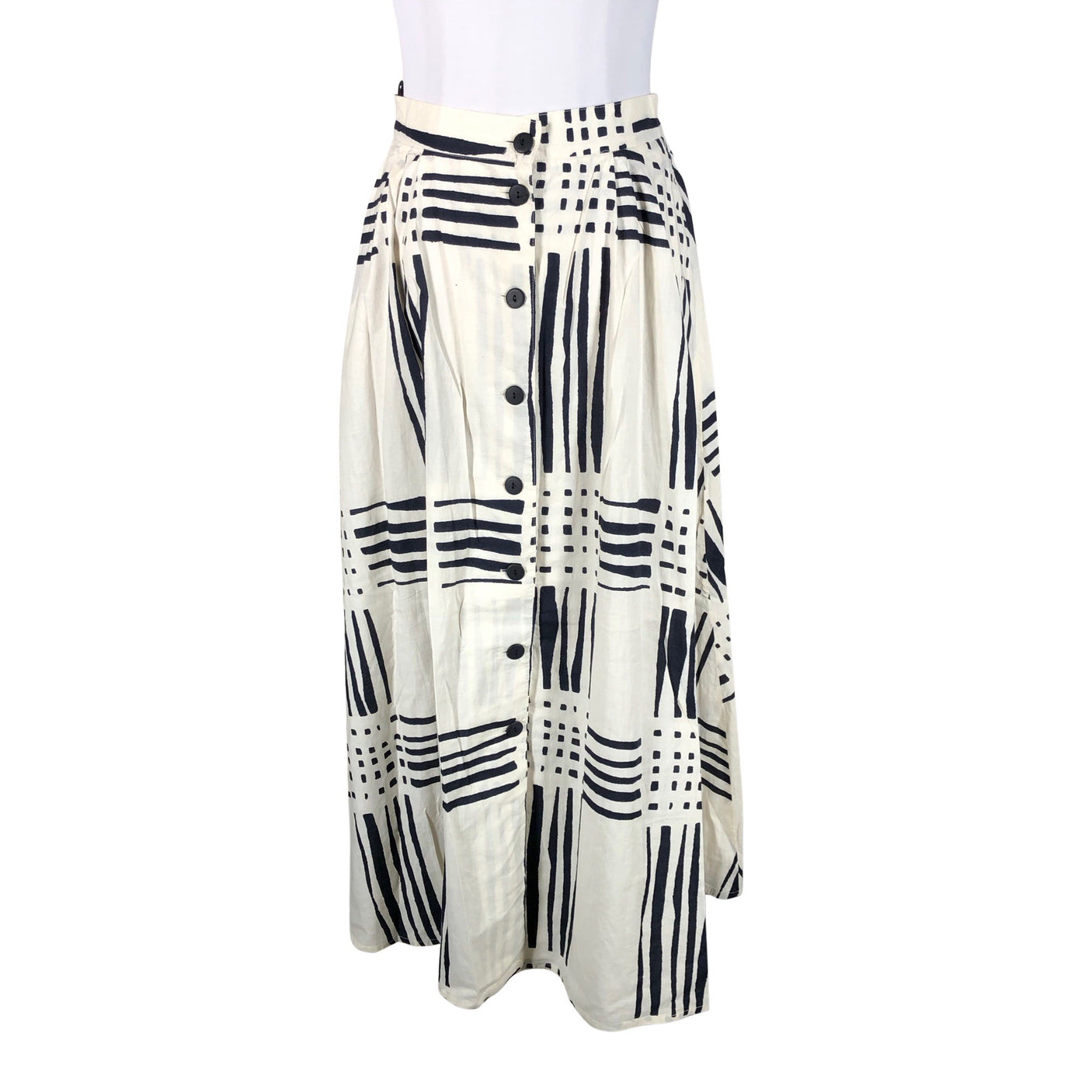 Unisex Marimekko - Fabric skirt, size 38 - Natural white (2)
