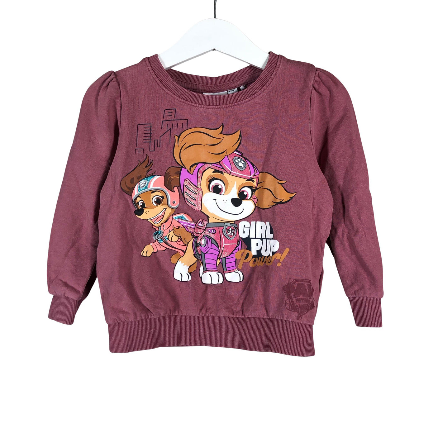 Unisex Name It - Sweatshirt, size 80 - 86 - Light pink (1)