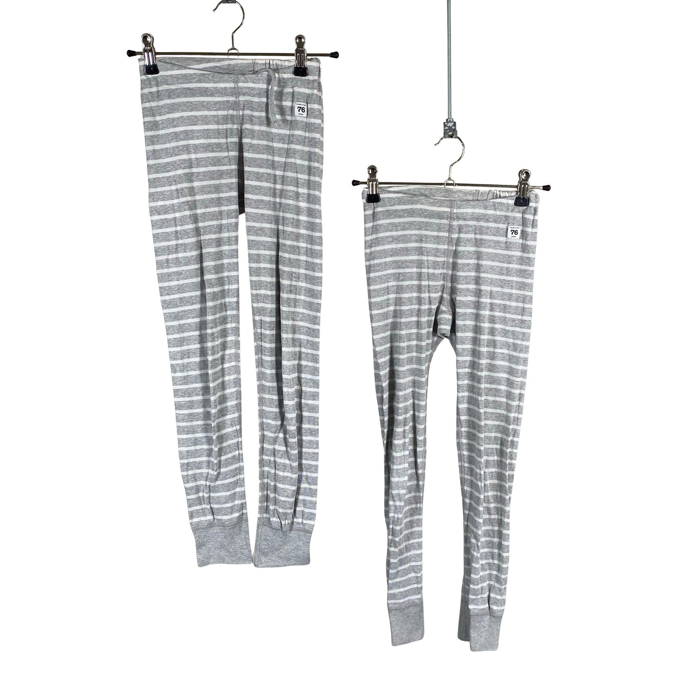 Unisex Polarn O. Pyret - Tricot pants, size 122 - 128 - Gray (1)