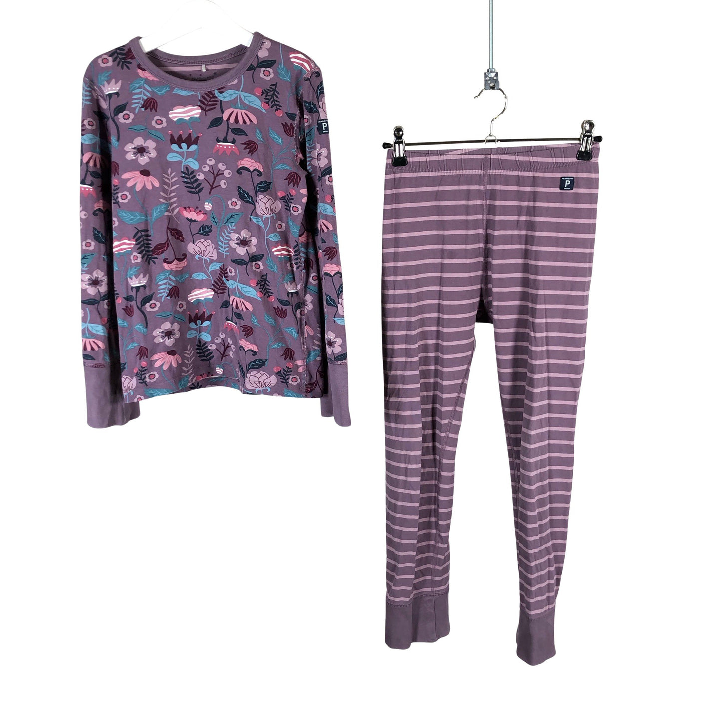 Unisex Polarn O. Pyret - Nightwear, size 122 - 128 - Violet (1)