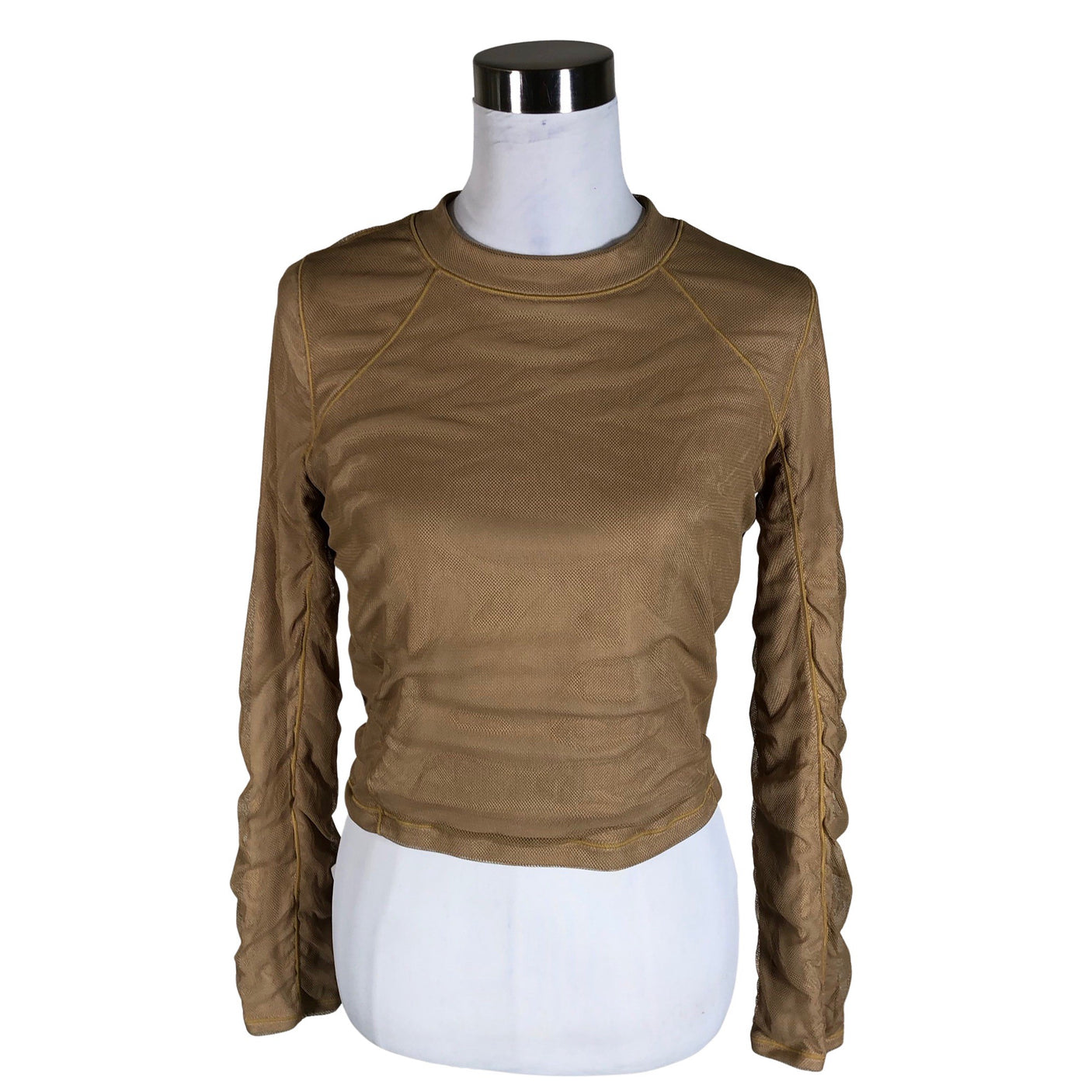 Unisex Alo - Tricot shirt, size 40 - Brown (1)