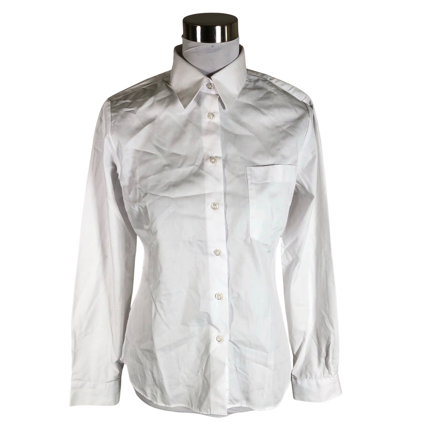 Unisex Petrifun - Collared shirt, size 36 - White (1)