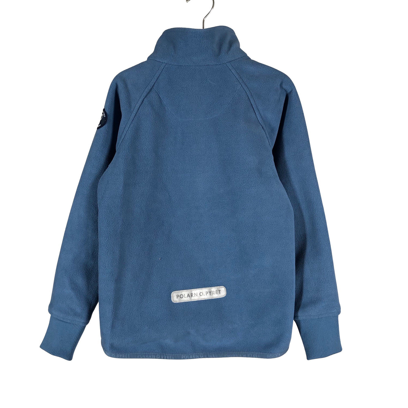 Unisex Polarn O. Pyret - Windfleece jacket, size 116 - 122 - Light blue (2)