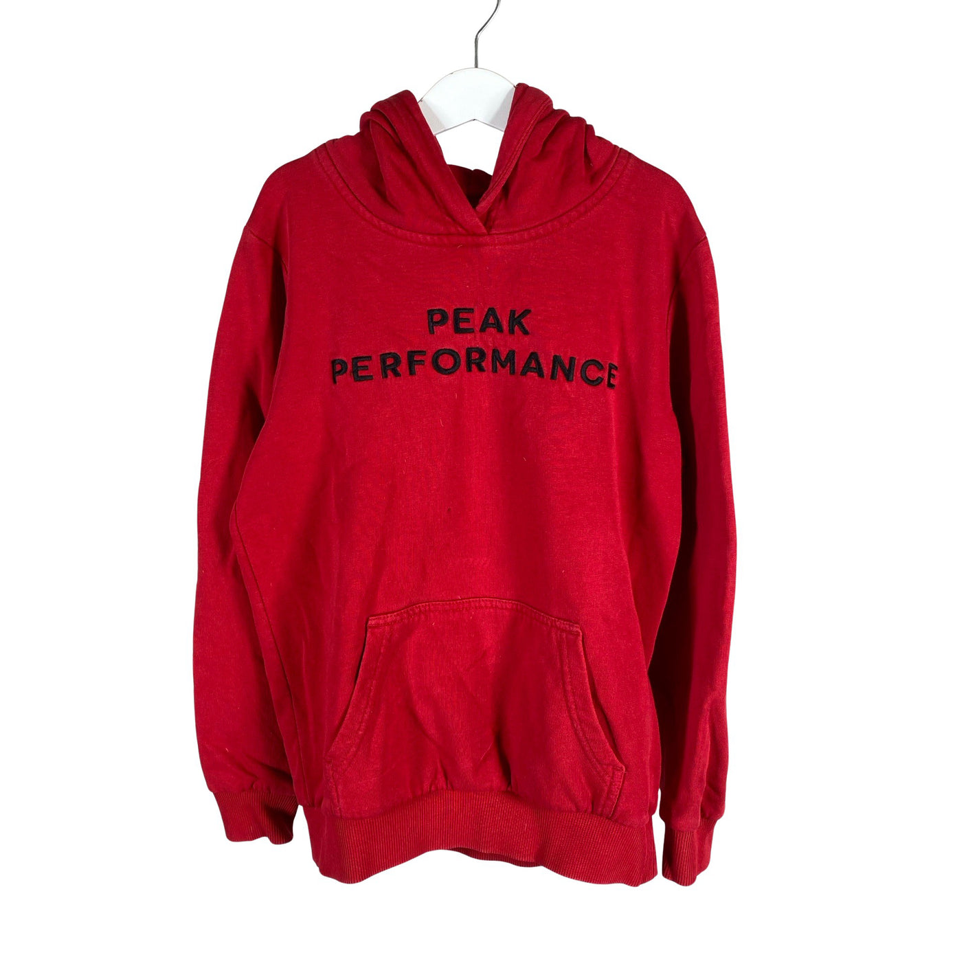 Unisex Peak Performance - Hoodie, size 146 - 152 - Red (1)