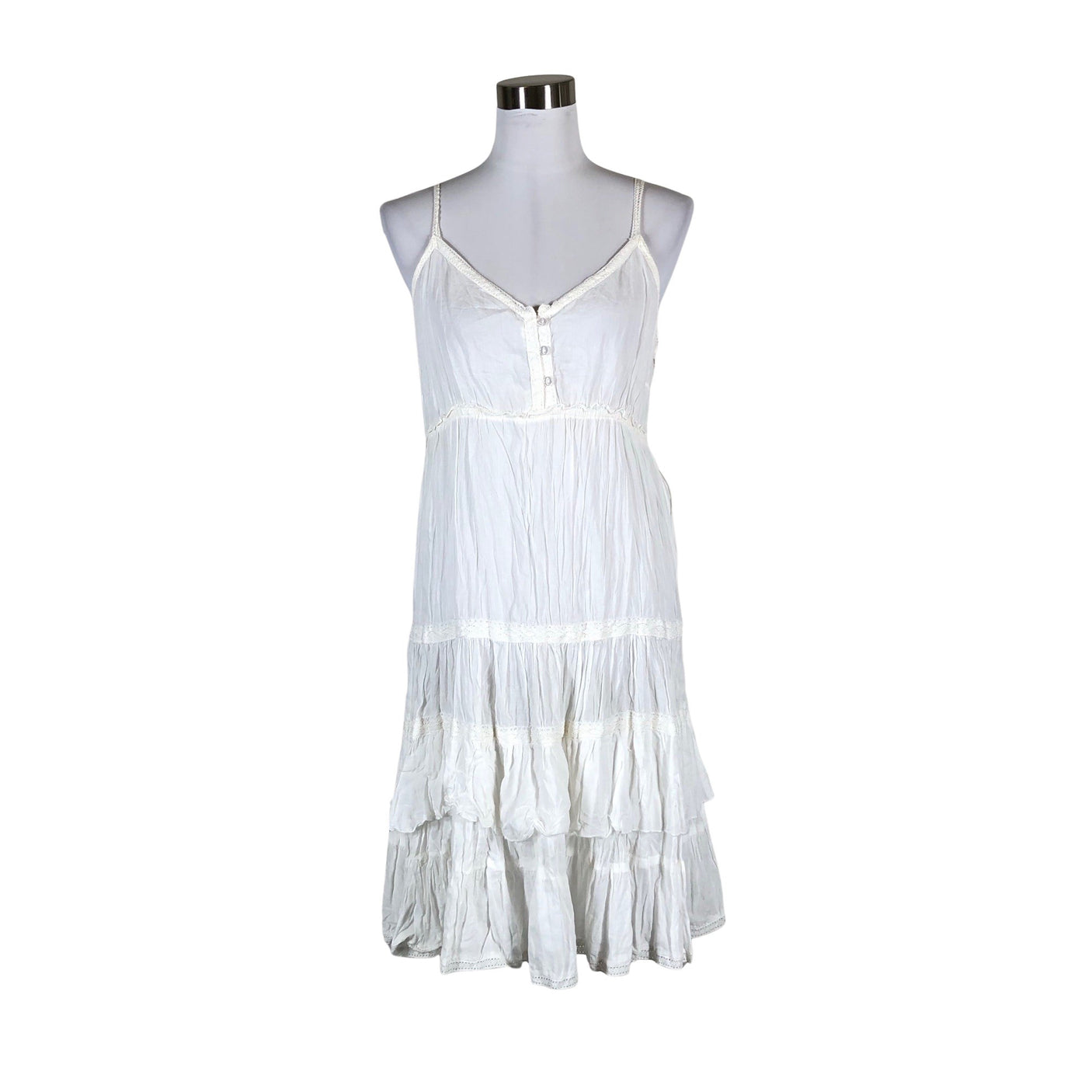 Unisex Fransa - Dress, size 38 - White (1)