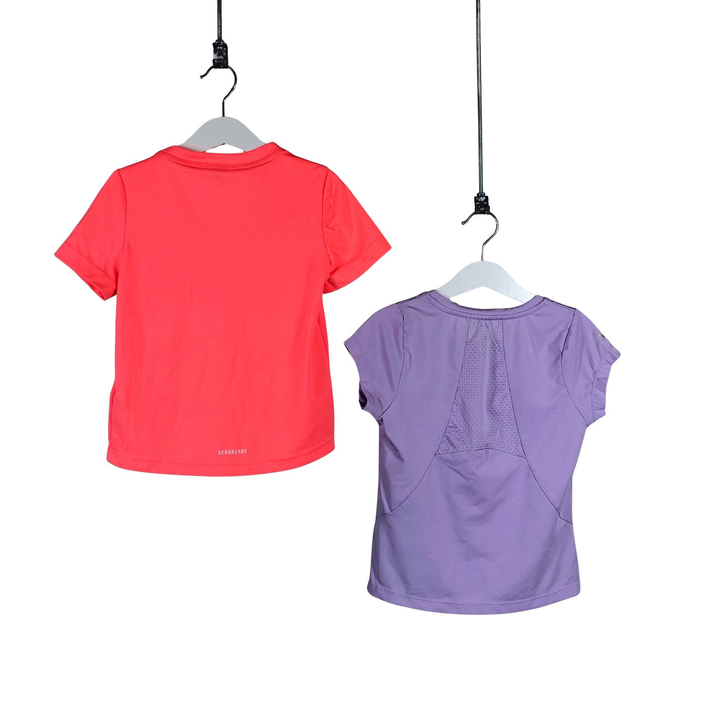 Unisex Soc - Sports shirt, short sleeve, size 122 - 128 - Pink (2)