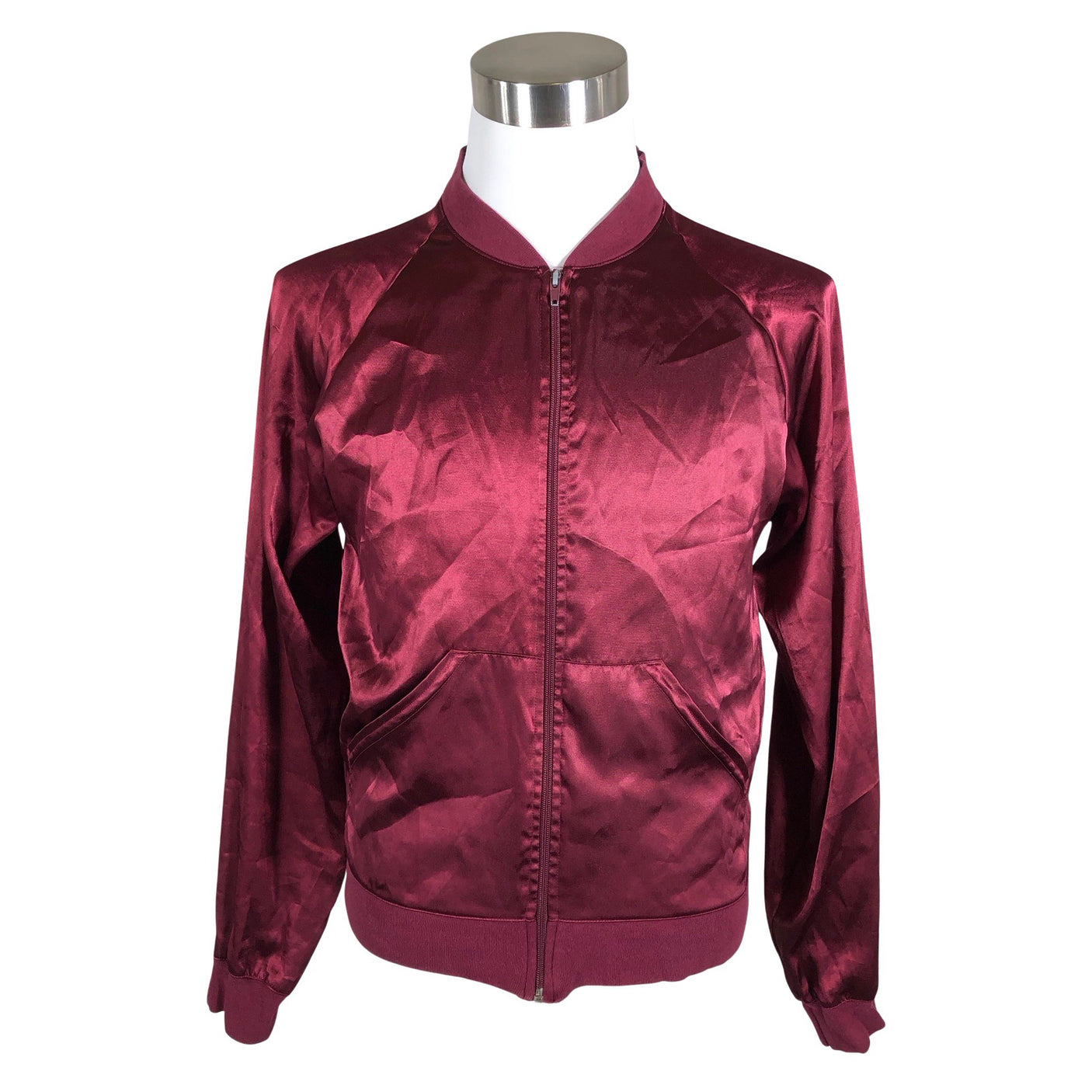 Unisex Knowledge Cotton Apparel - Lightweight jacket, size S - Wine red (1)