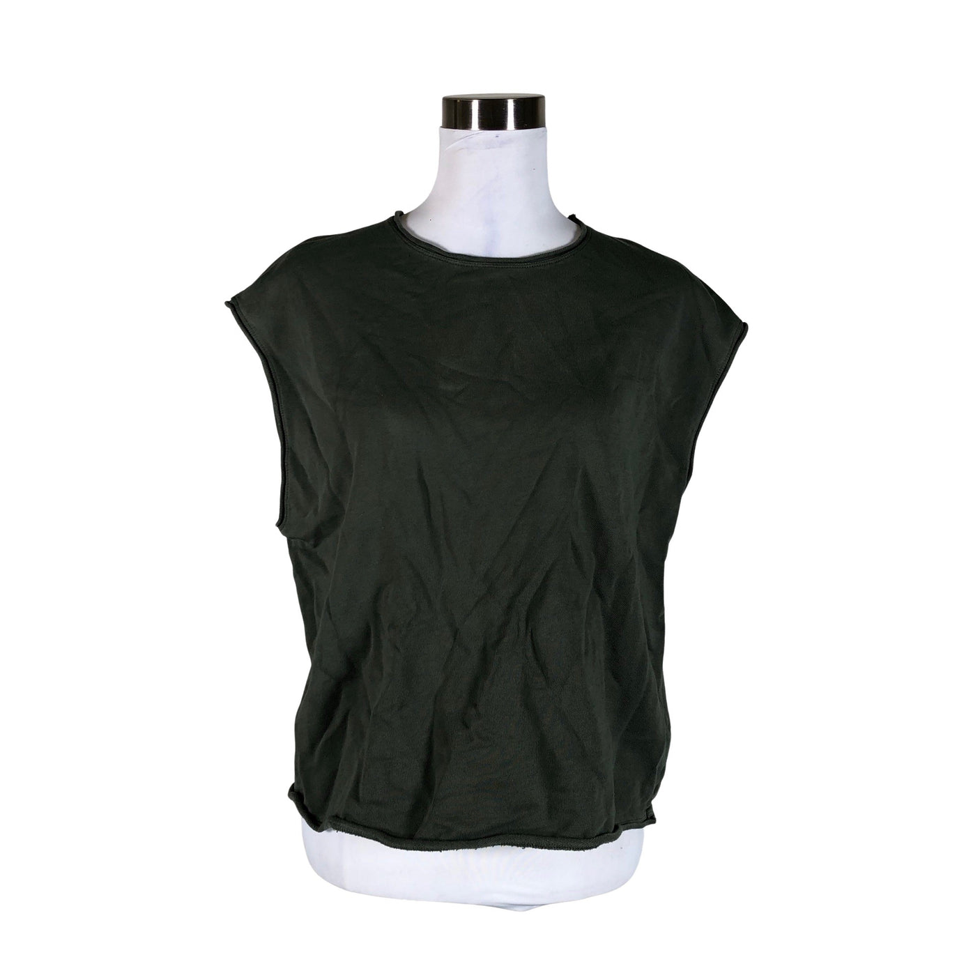 Unisex Massimo Dutti - Top, size 40 - Green (1)