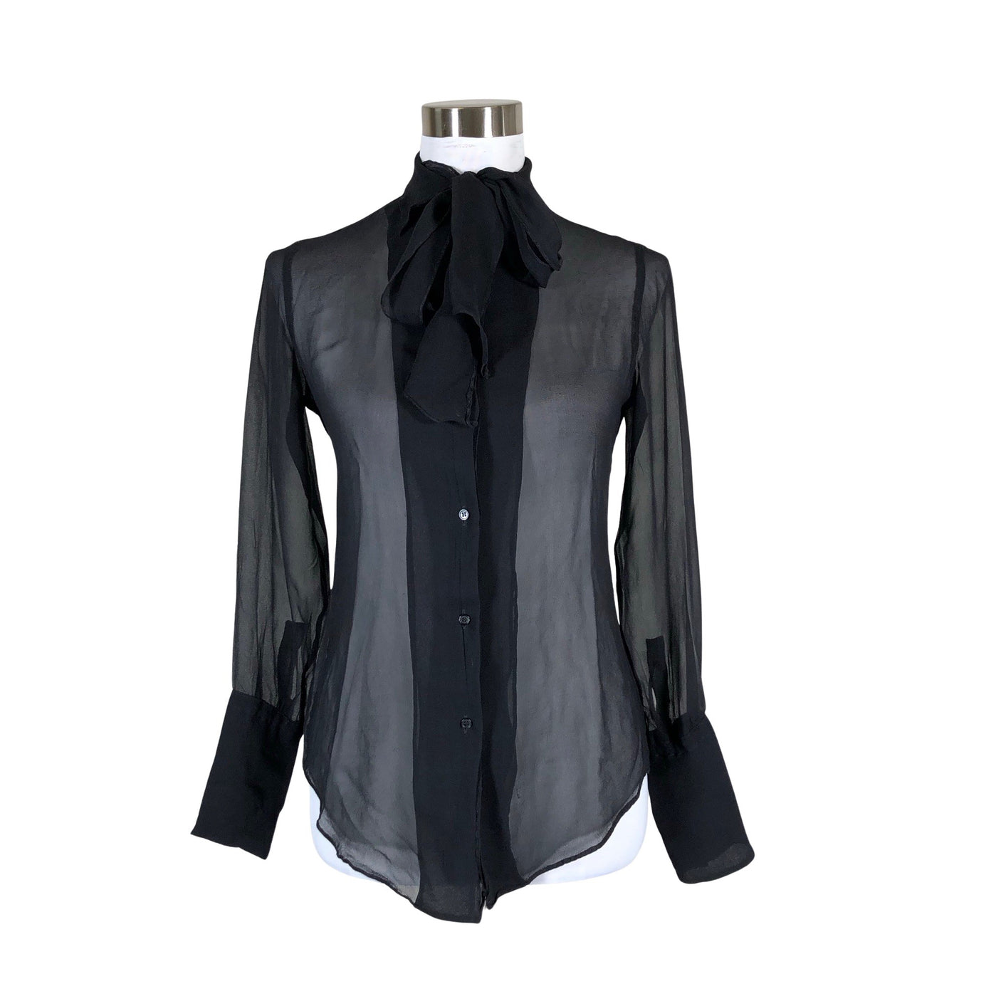 Unisex Calvin Klein - Blouse, size 38 - Black (1)