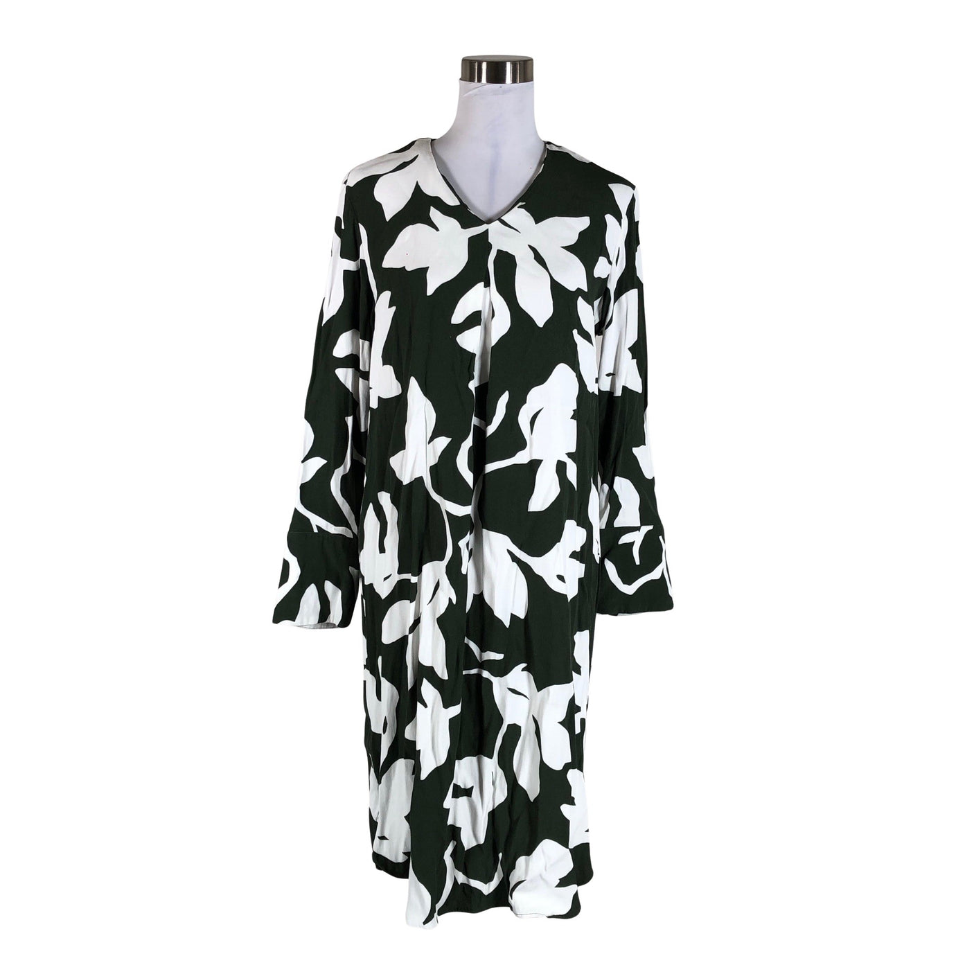 Unisex Marimekko - Schiffon dress, size 40 - Green (1)