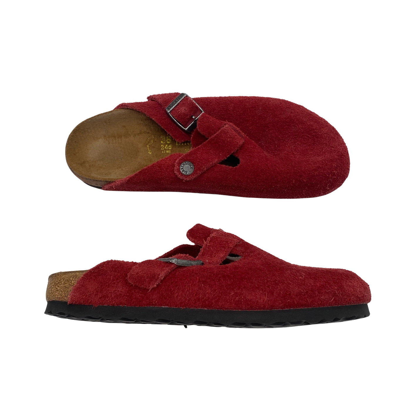 Unisex Birkenstock - Slip-on shoes, size 38 - Red (1)