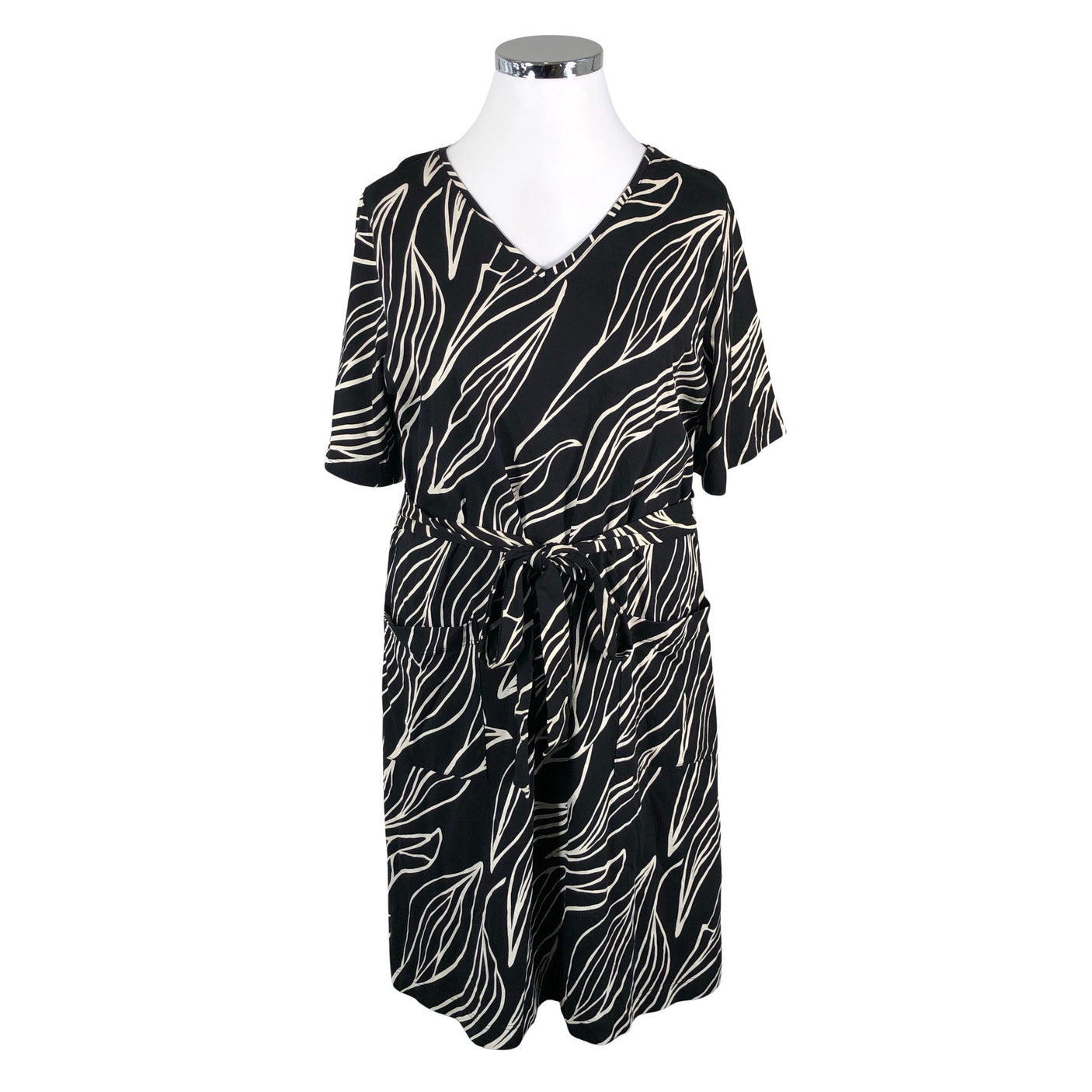 Unisex NOSH - Tricot dress, size 42 - Black (1)