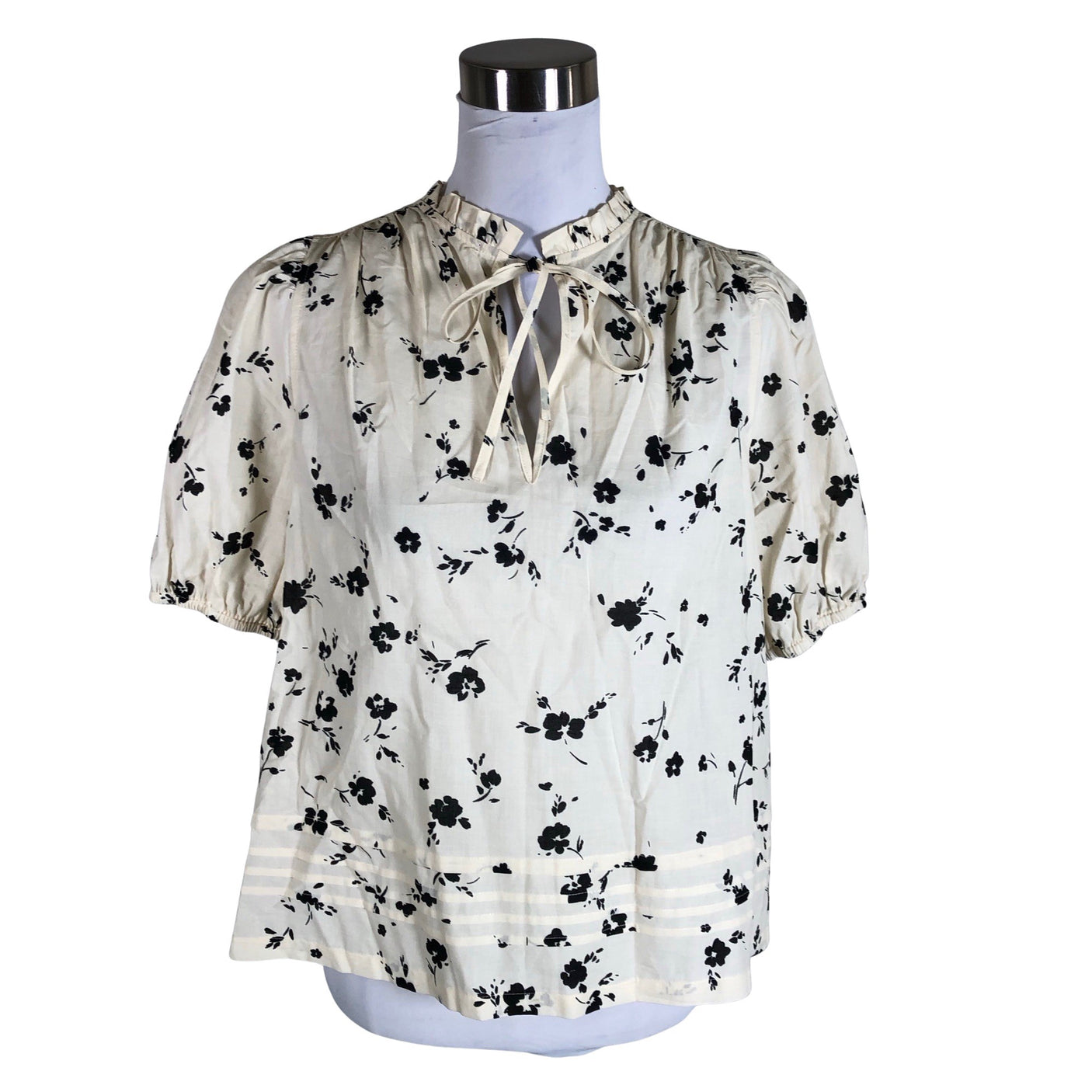 Unisex Second Female - Short-sleeved blouse, size 36 - Beige (1)