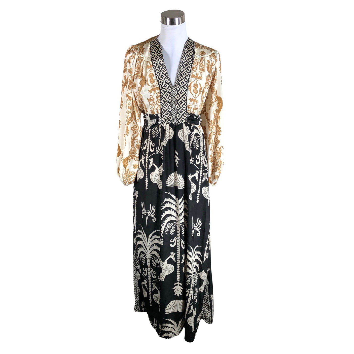 Unisex Pahiesa Formentera - Schiffon dress, size 36 - Beige (1)