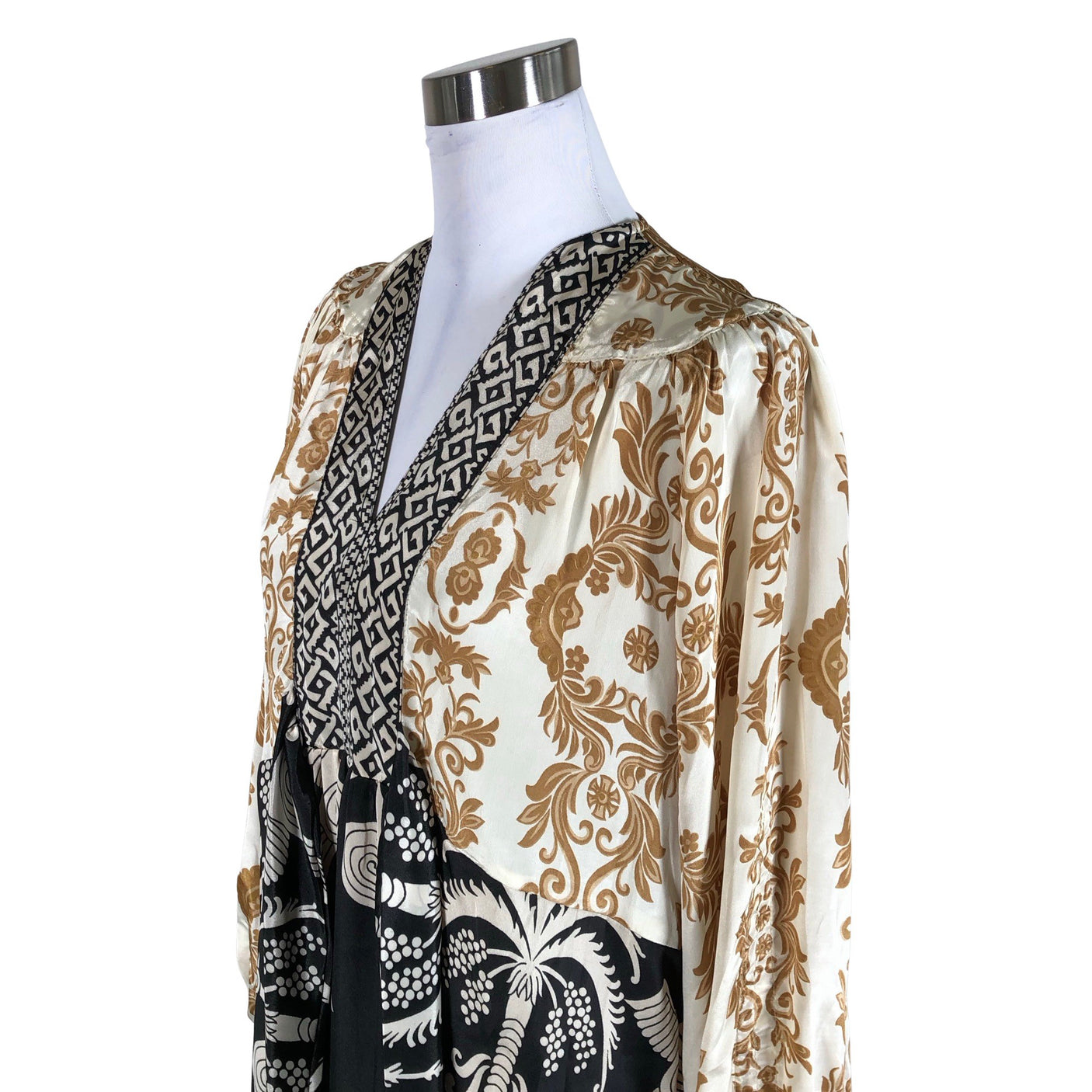 Unisex Pahiesa Formentera - Schiffon dress, size 36 - Beige (3)