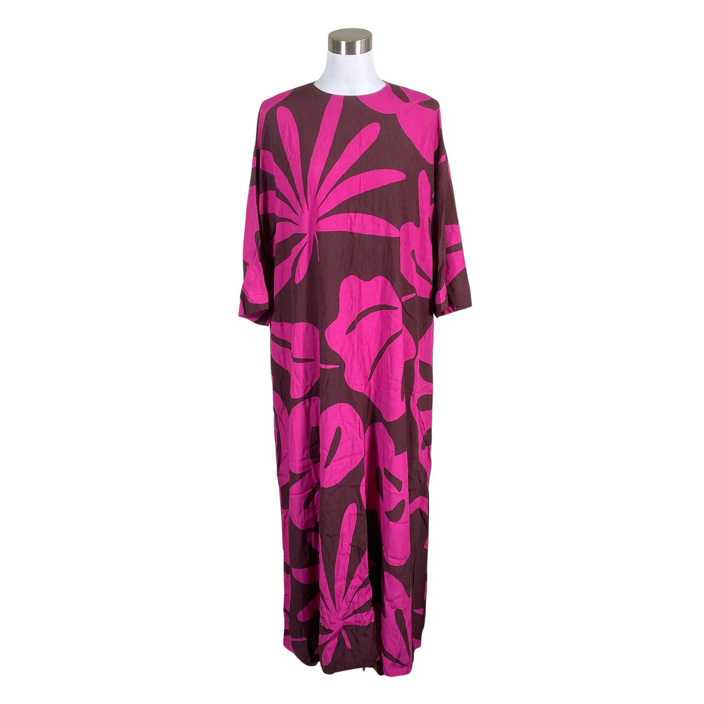 Unisex Marimekko - Schiffon dress, size 38 - Violet (1)
