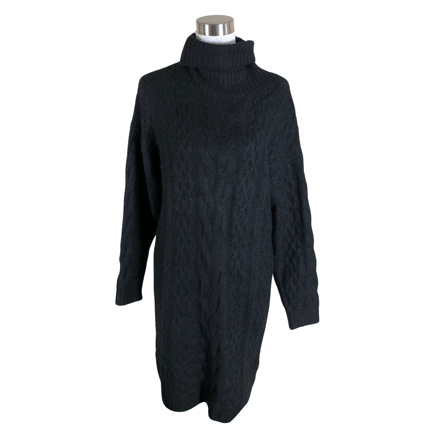 Unisex Cream - Knit dress, size 36 - Black (1)