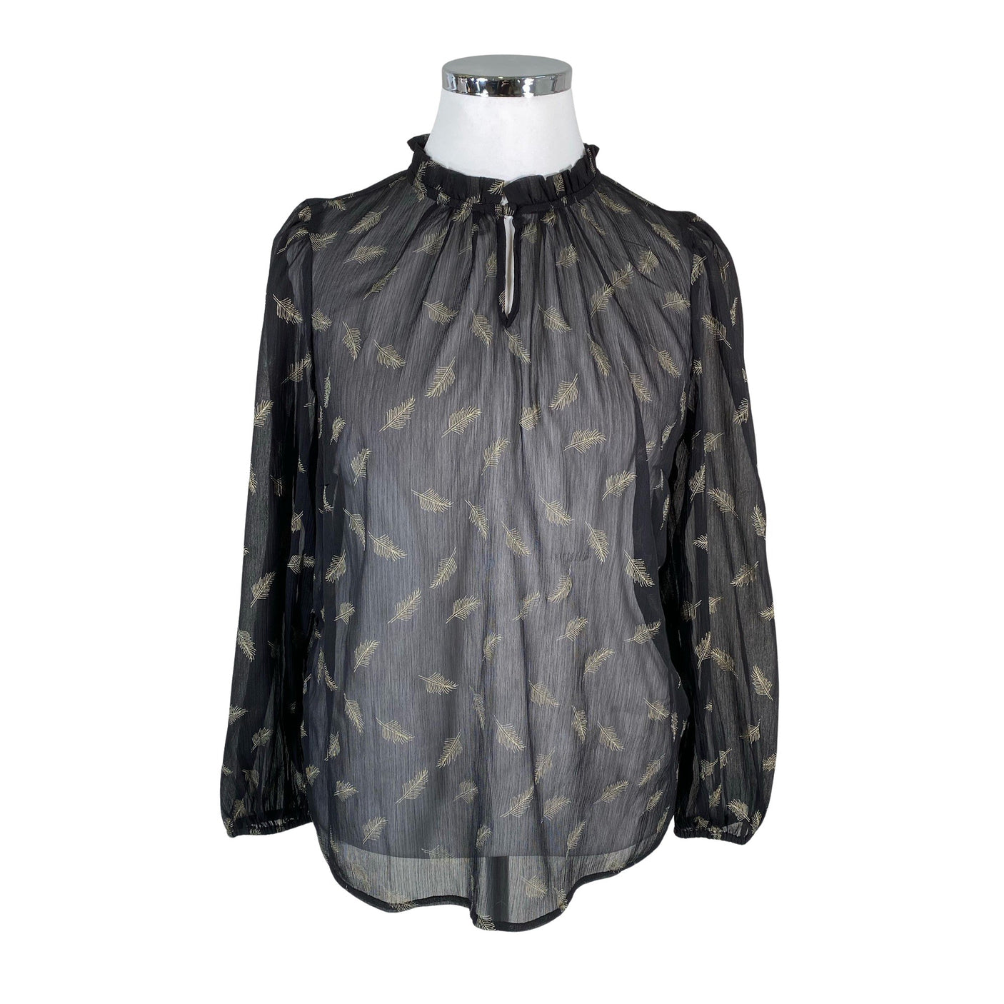 Unisex Saint Tropez - Blouse, size 42 - Black (1)