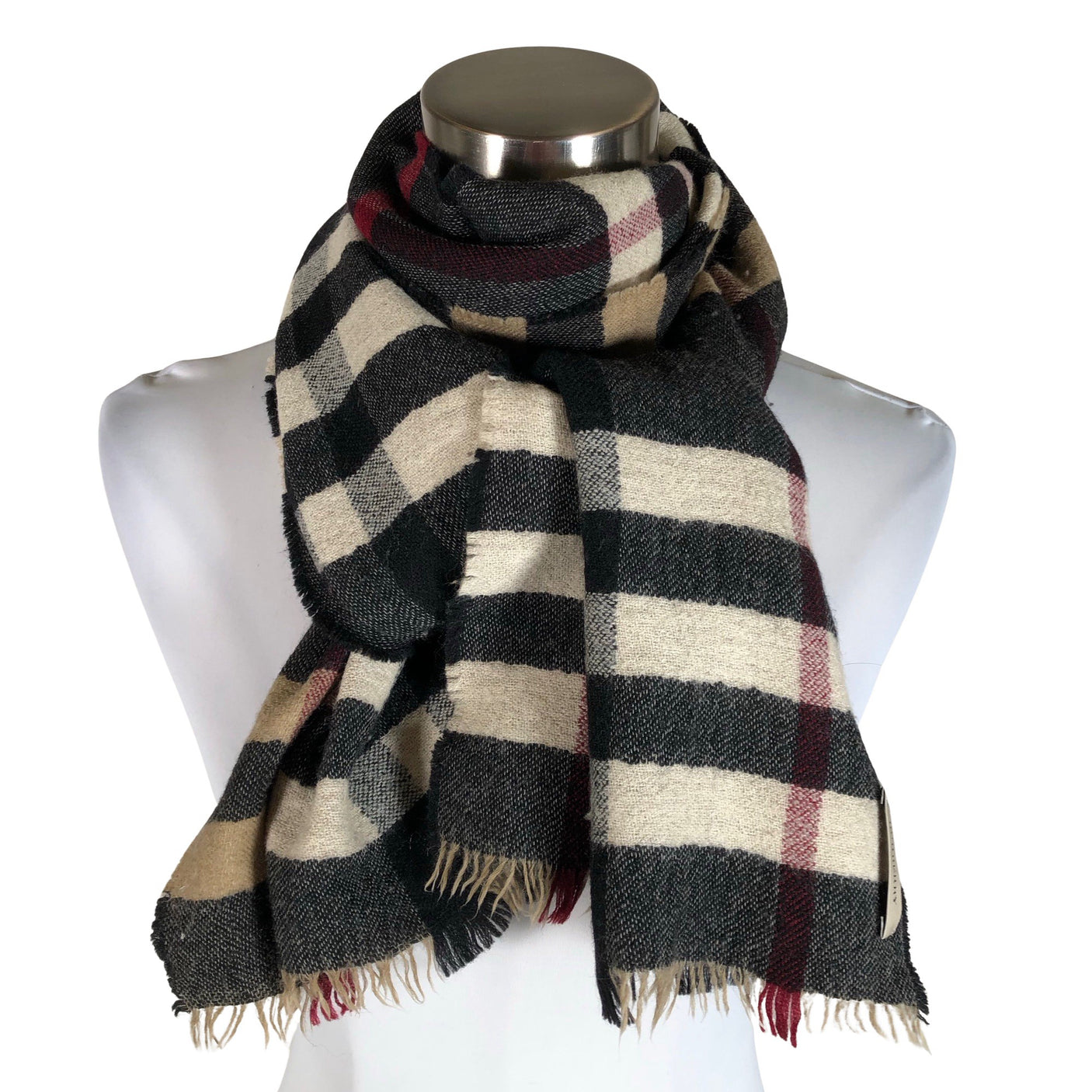 Unisex Burberry - Scarf, size Maxi - Gray (1)