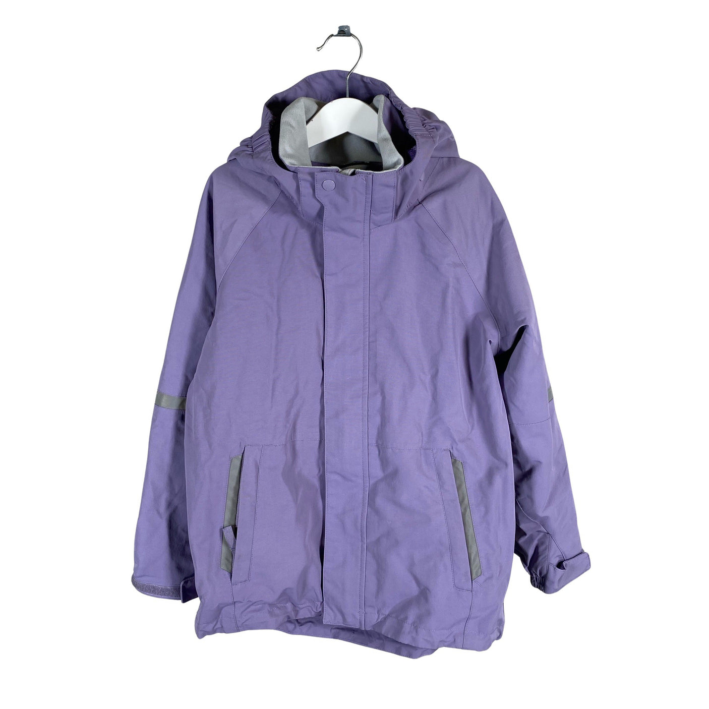Unisex Polarn O. Pyret - Spring/Fall jacket, size 128 - 134 - Violet (1)