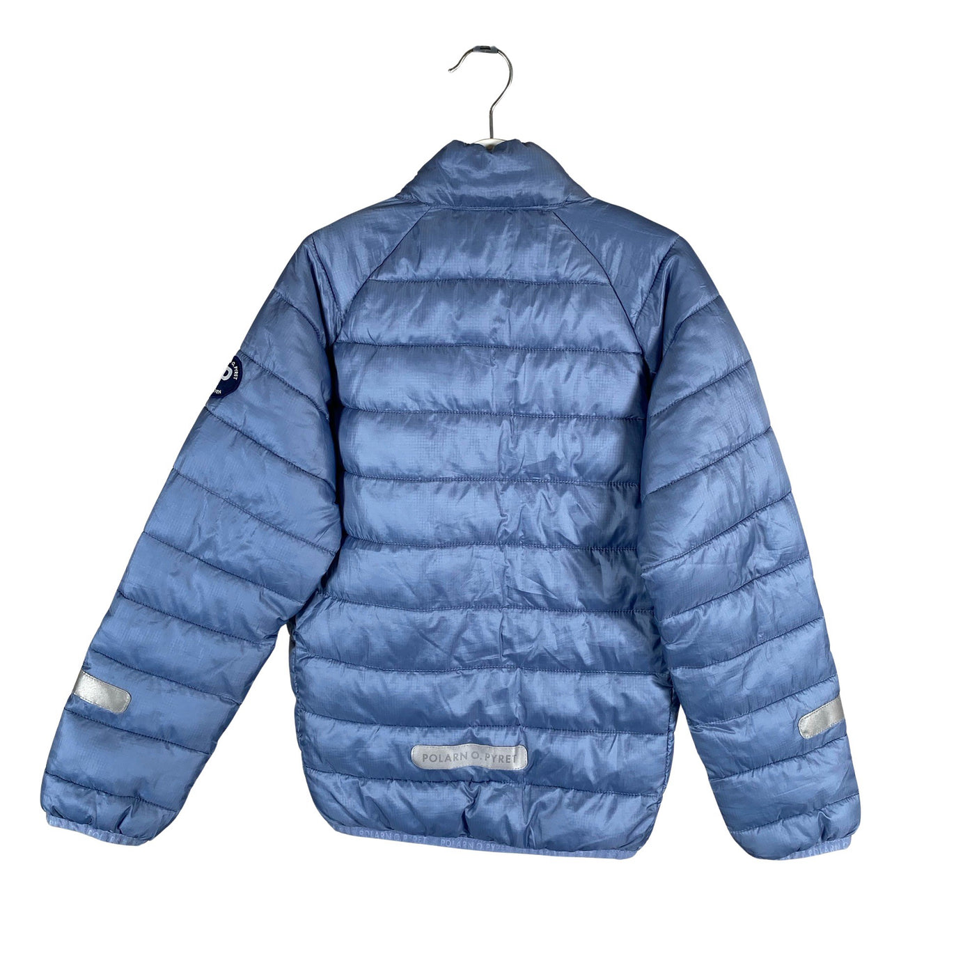 Unisex Polarn O. Pyret - Lightly padded jacket, size 128 - 134 - Blue (2)