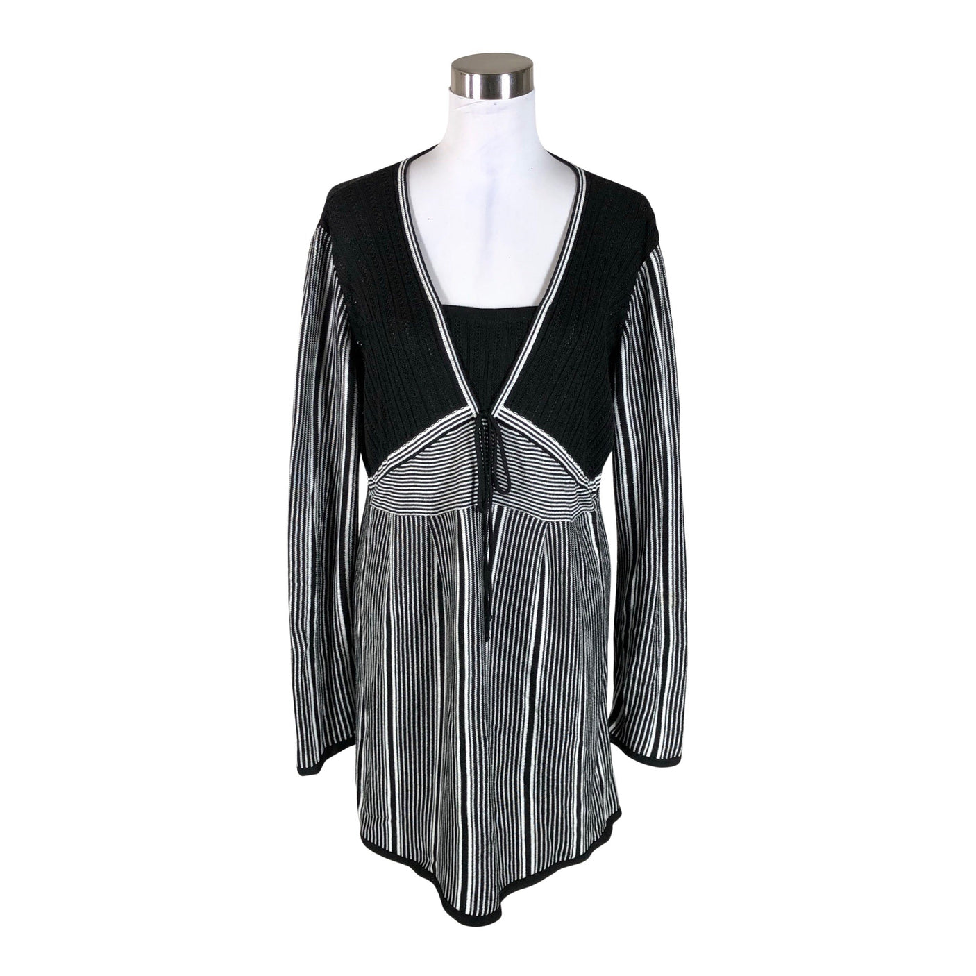 Unisex Biba - Knit tunic, size 40 - Black (1)