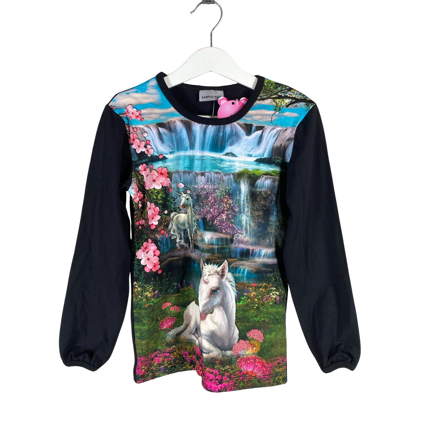 Unisex Sampsukka - Tricot shirt, size 116 - 122 - Black (1)