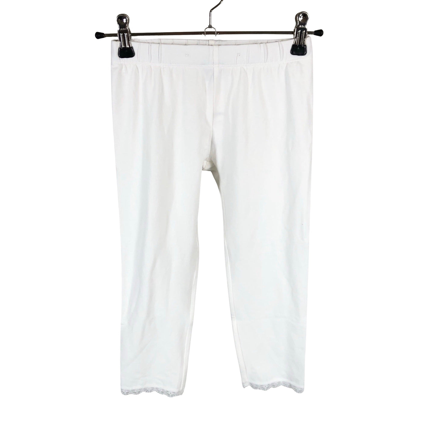Unisex Lindex - Leggings, size 122 - 128 - White (1)