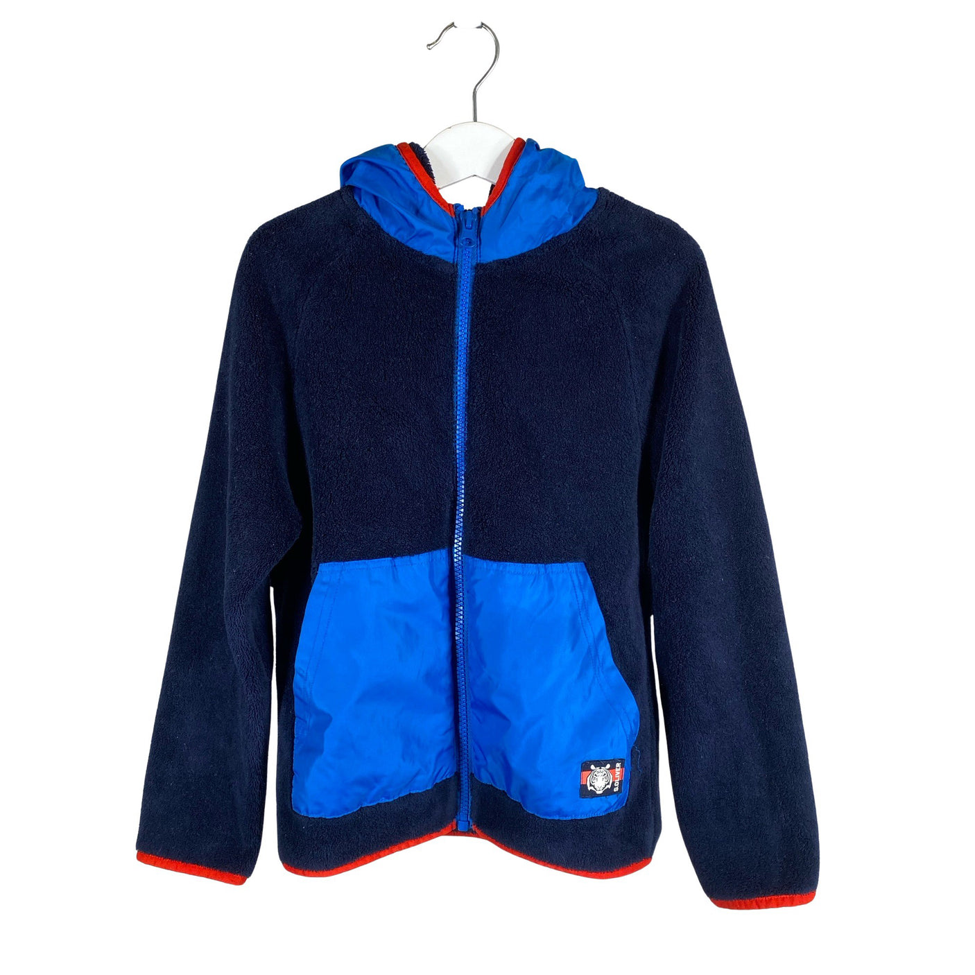 Unisex s.Oliver - Fleece jacket, size 128 - 134 - Blue (1)