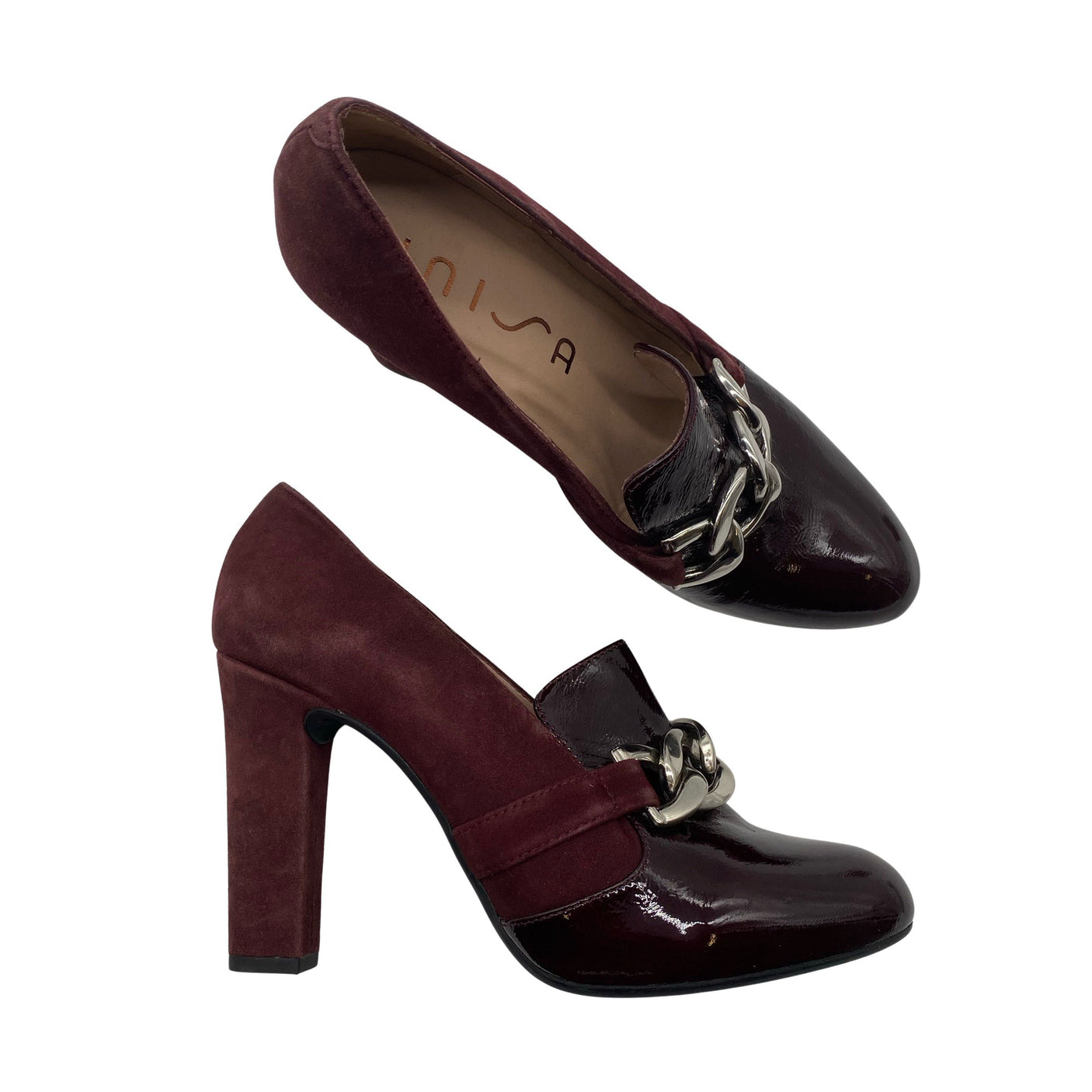 Unisex Unisa - High heels, size 38 - Wine red (1)