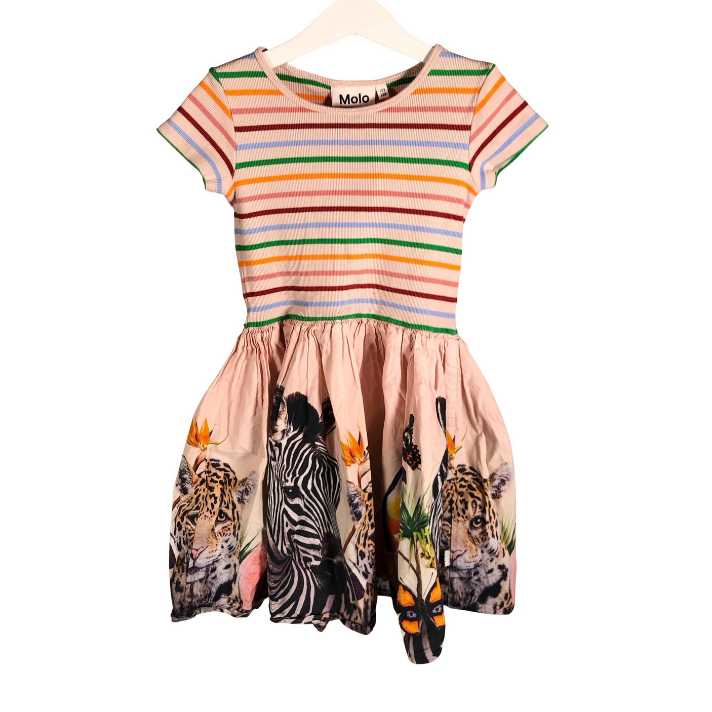 Unisex Molo Kids - Tricot dress, size 122 - 128 - Light pink (1)
