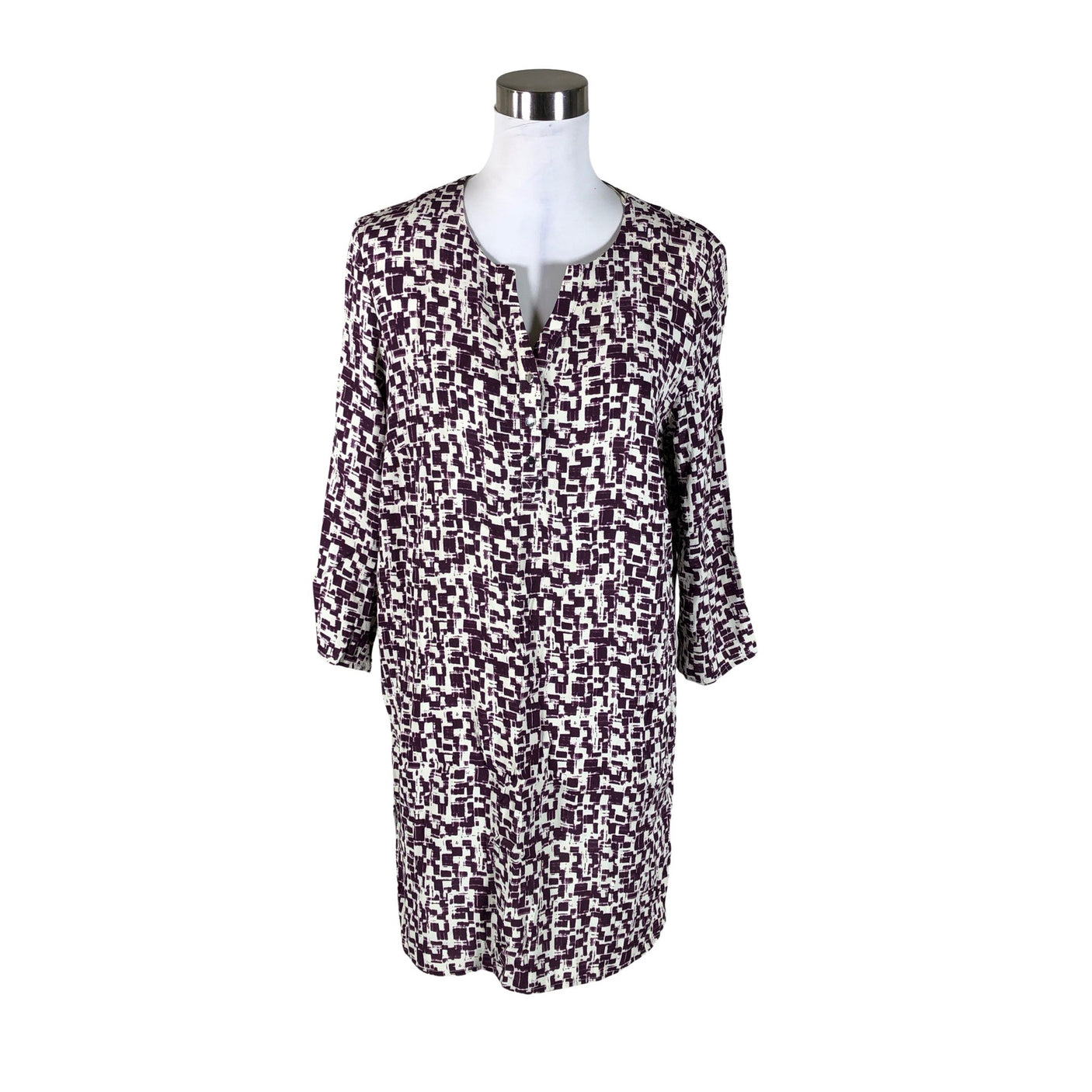 Unisex Cut & Pret - Schiffon dress, size 40 - Violet (1)
